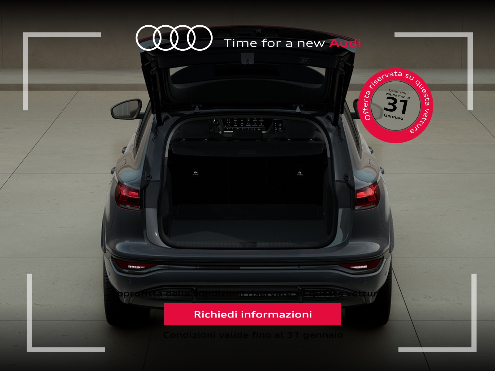 Audi Q6 e-tron business 292cv