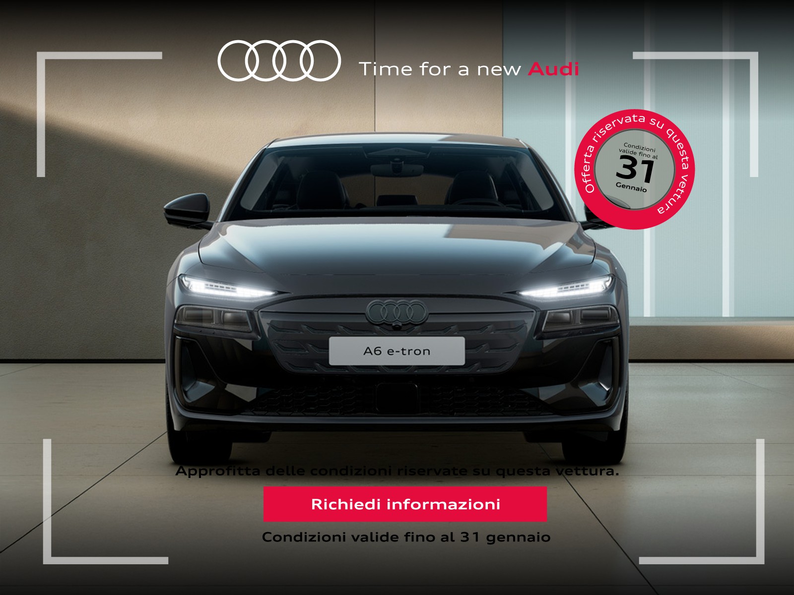 Audi A6 e-tron avant e-tron s line edition 286cv