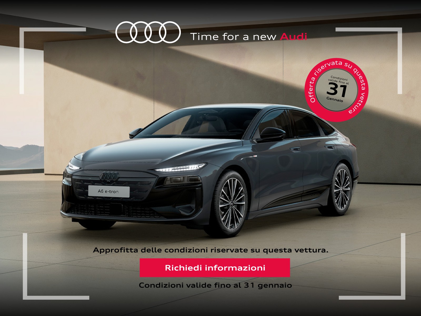 Audi A6 e-tron sportback e-tron performance s line edition 367cv