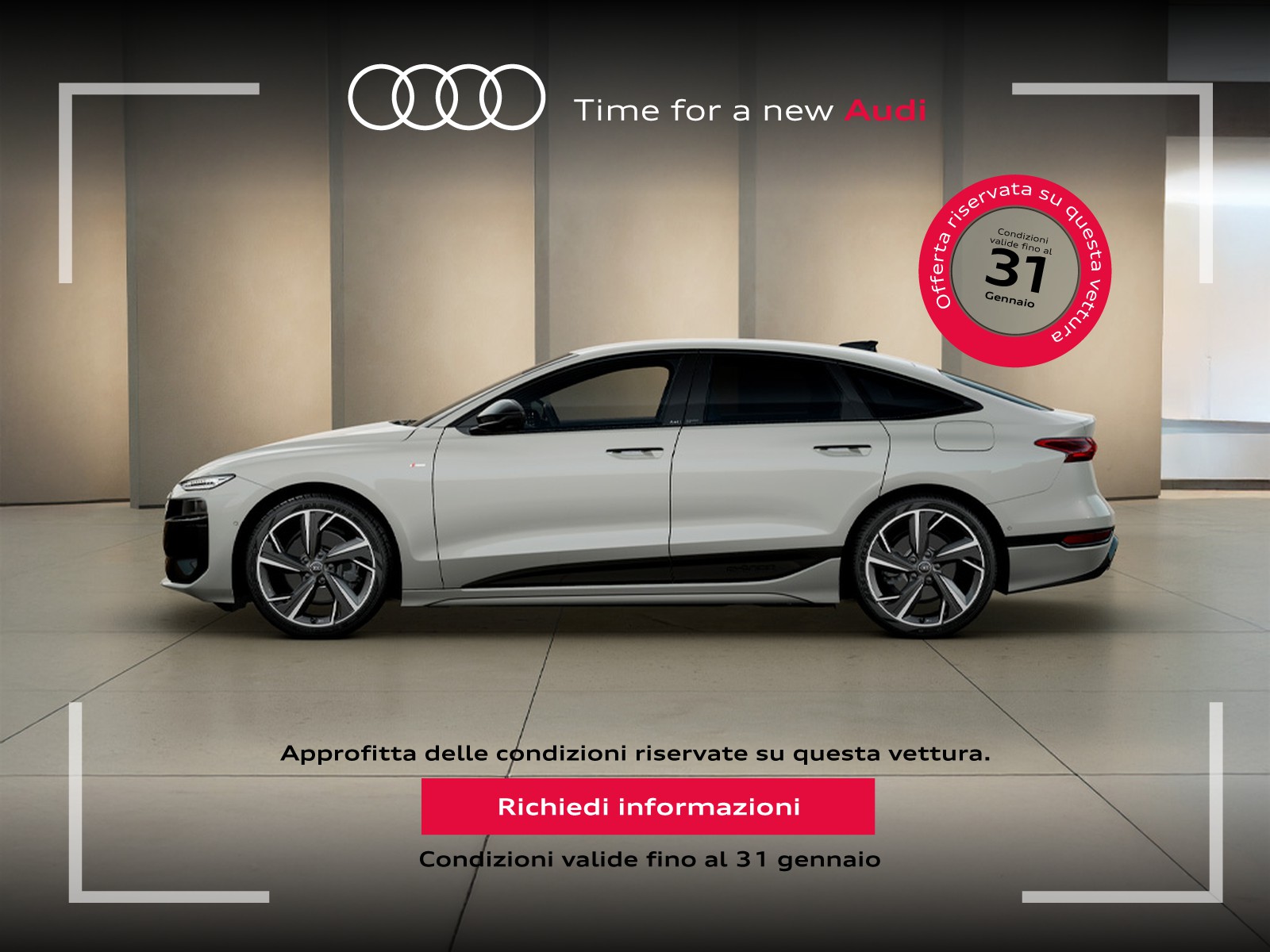 Audi A6 e-tron sportback e-tron s line edition 286cv