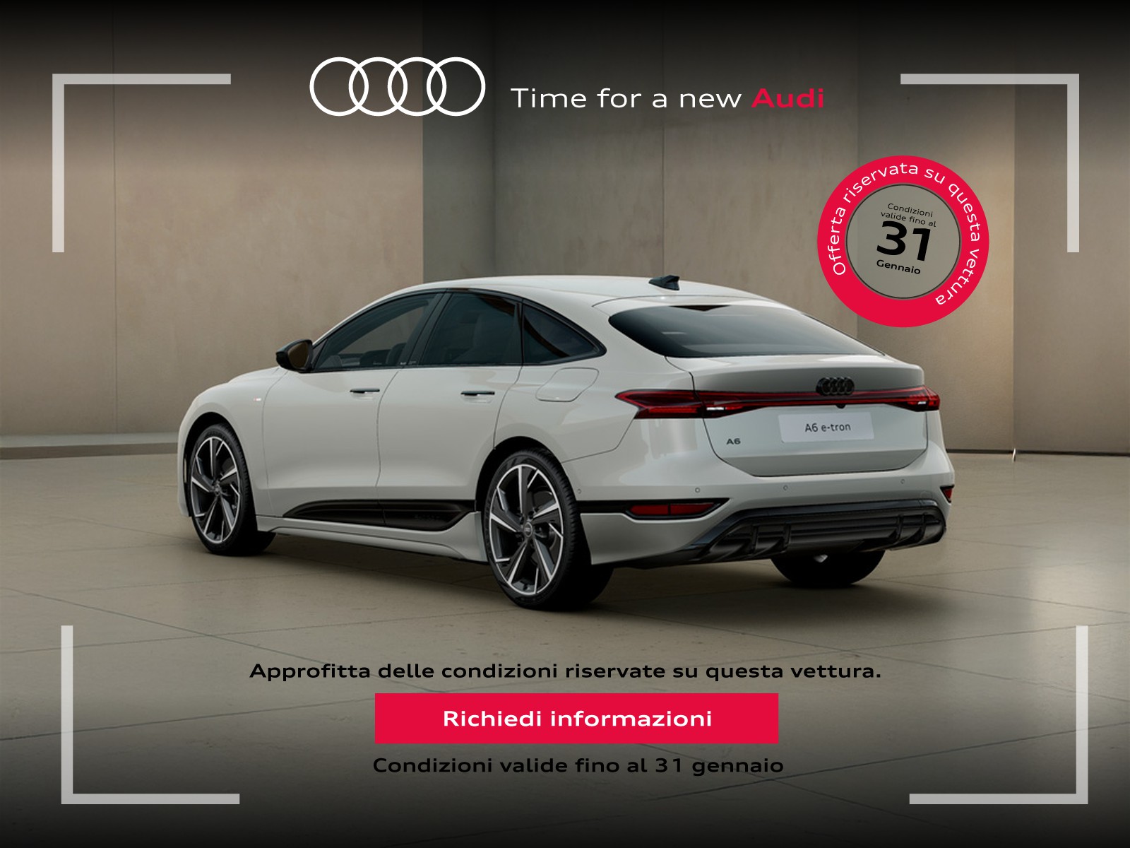 Audi A6 e-tron sportback e-tron s line edition 286cv