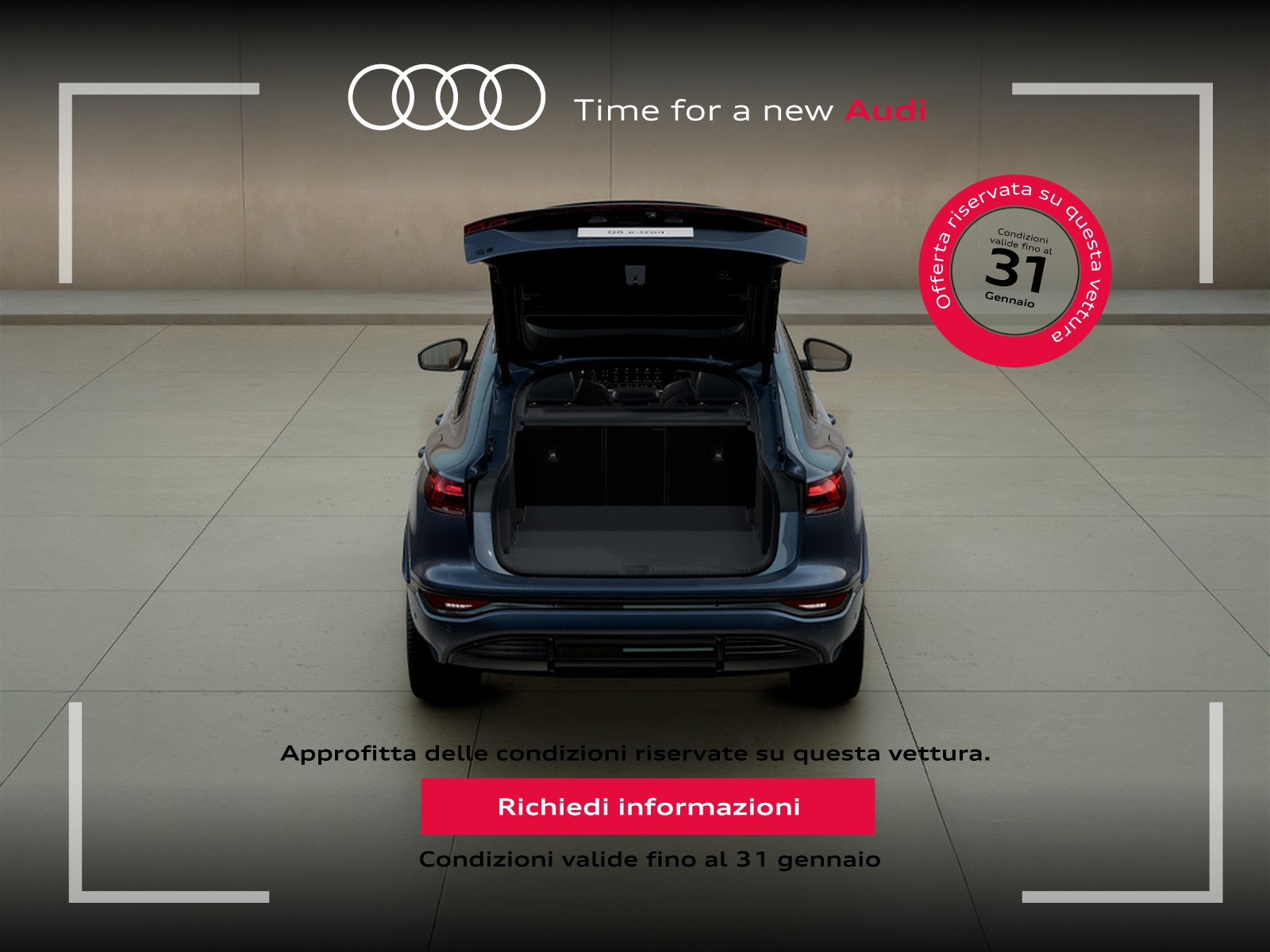 Audi Q6 e-tron sportback e-tron performance s line edition 326cv