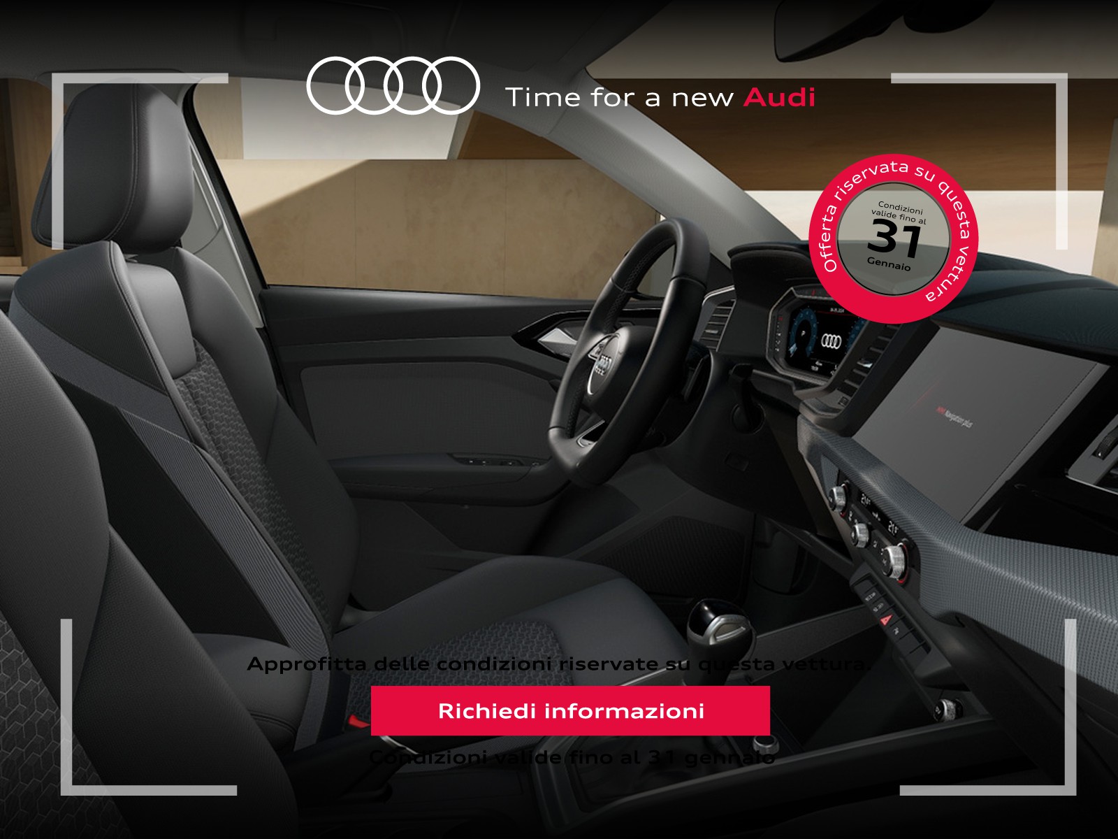 Audi A1 sportback 30 1.0 tfsi s line edition 116cv s-tronic