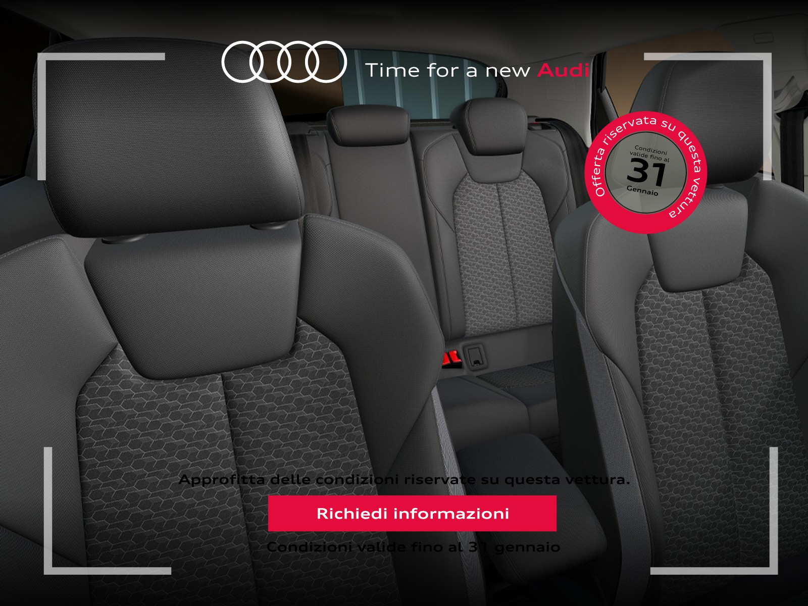 Audi A1 sportback 30 1.0 tfsi s line edition 116cv s-tronic