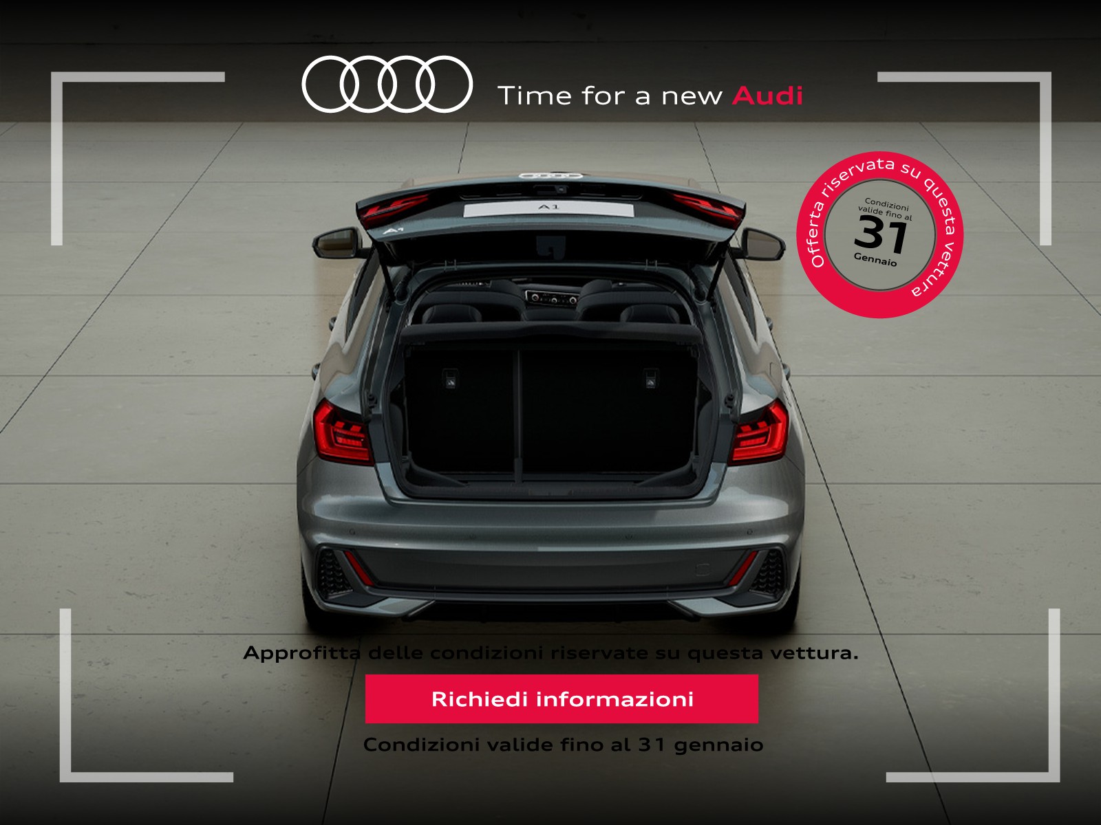 Audi A1 sportback 30 1.0 tfsi s line edition 116cv s-tronic