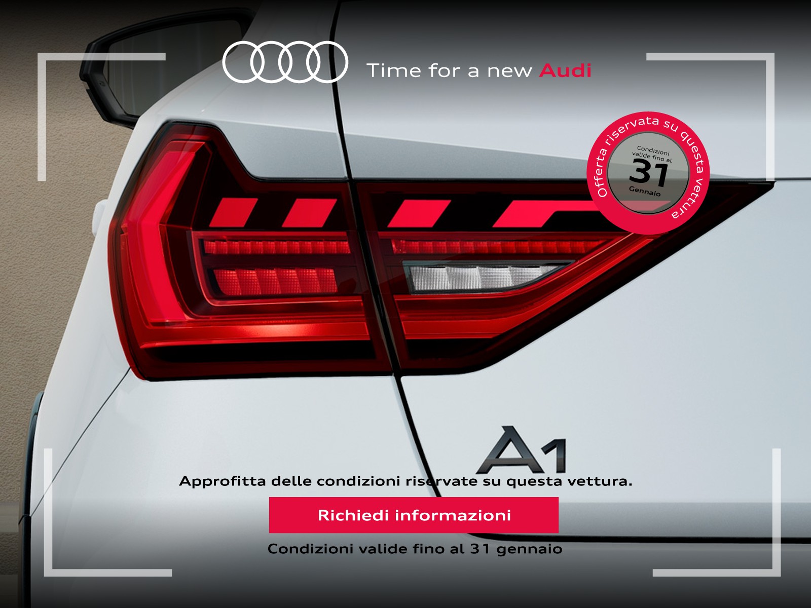 Audi A1 allstreet 30 1.0 tfsi identity contrast 116cv s tronic
