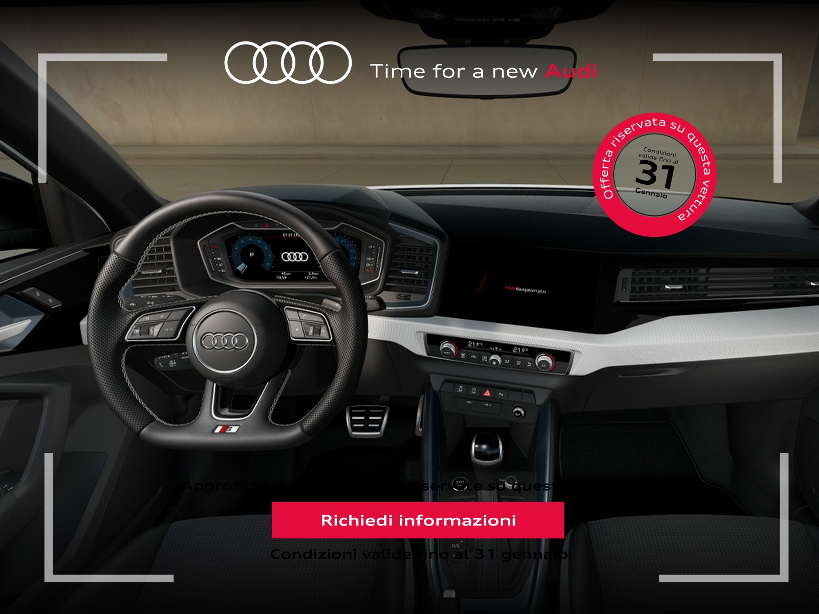 Audi A1 allstreet 30 1.0 tfsi identity contrast 116cv s tronic