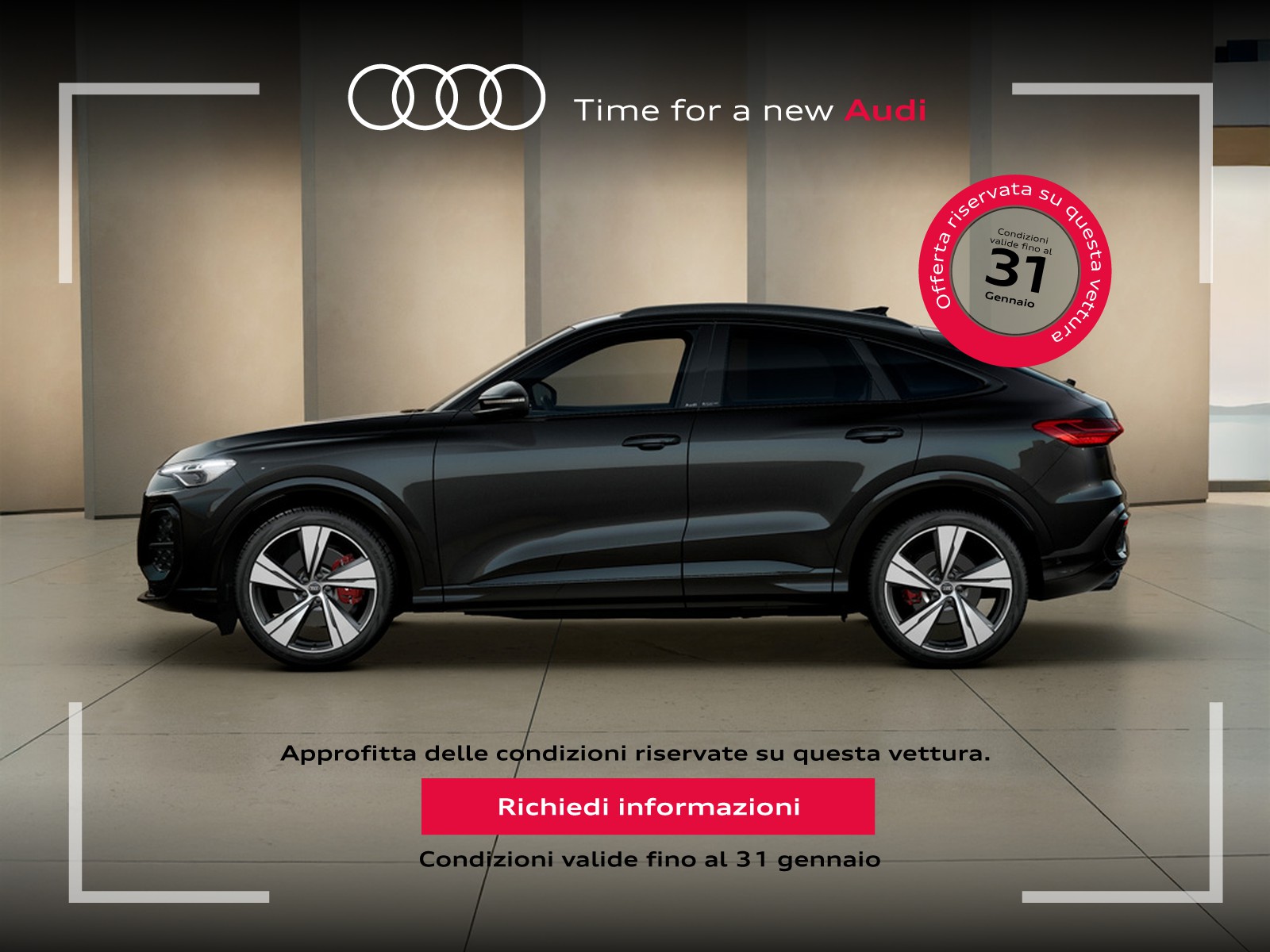 Audi SQ5 ssportback 3.0 tfsi mhev+ quattro 367cv s-tronic