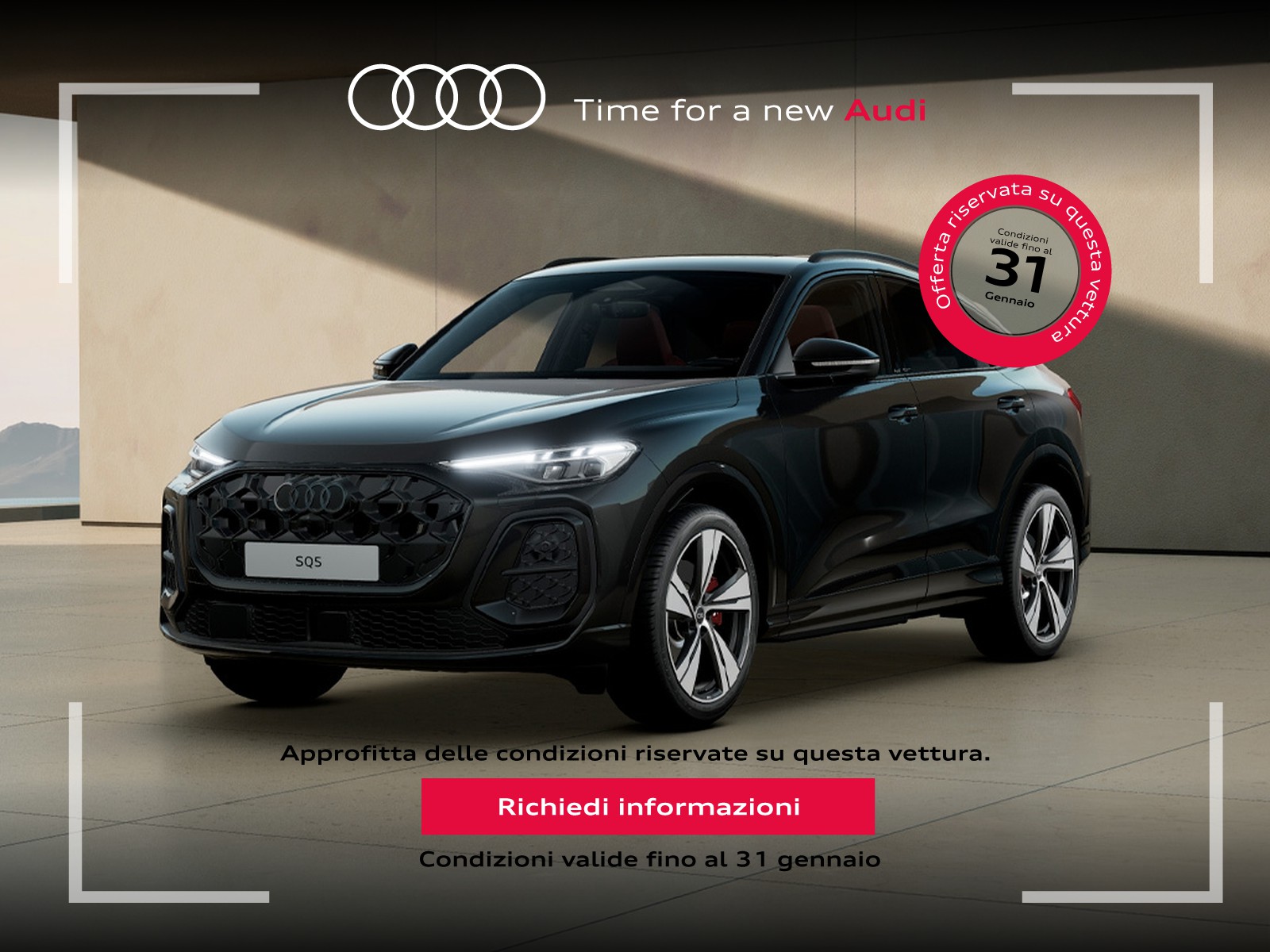 Audi SQ5 ssportback 3.0 tfsi mhev+ quattro 367cv s-tronic