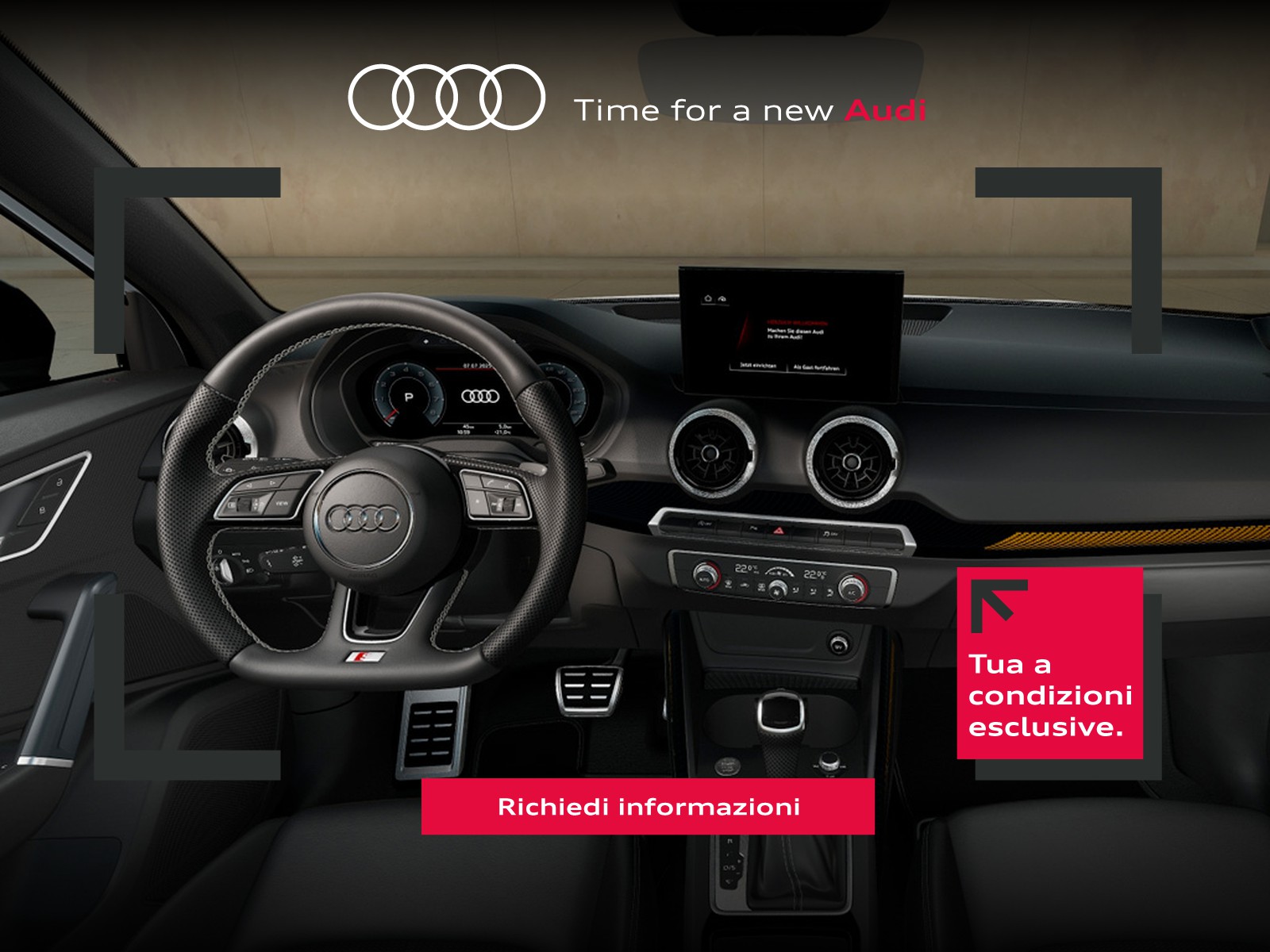 Audi Q2 35 1.5 tfsi identity black s-tronic