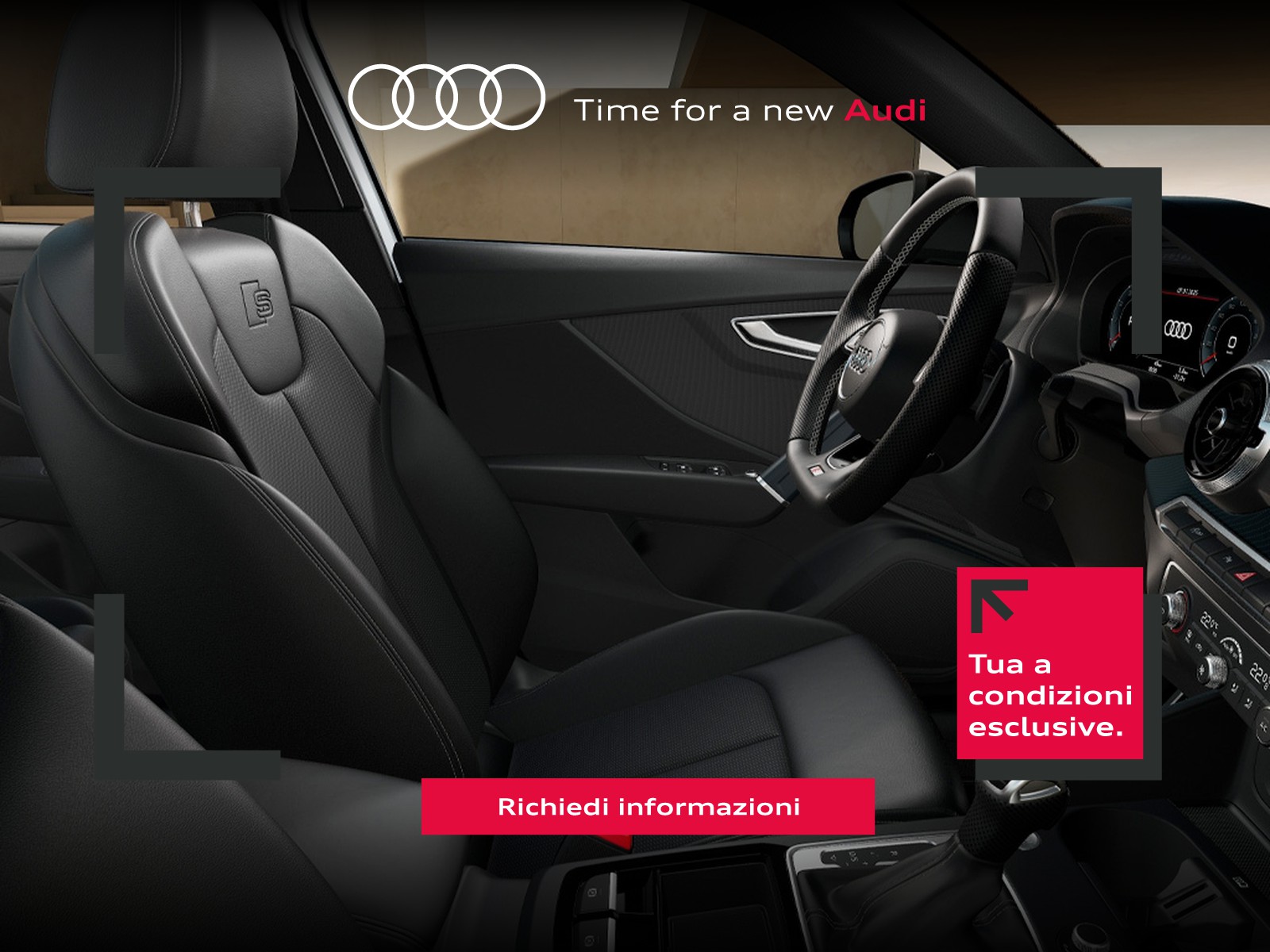 Audi Q2 35 1.5 tfsi identity black s-tronic