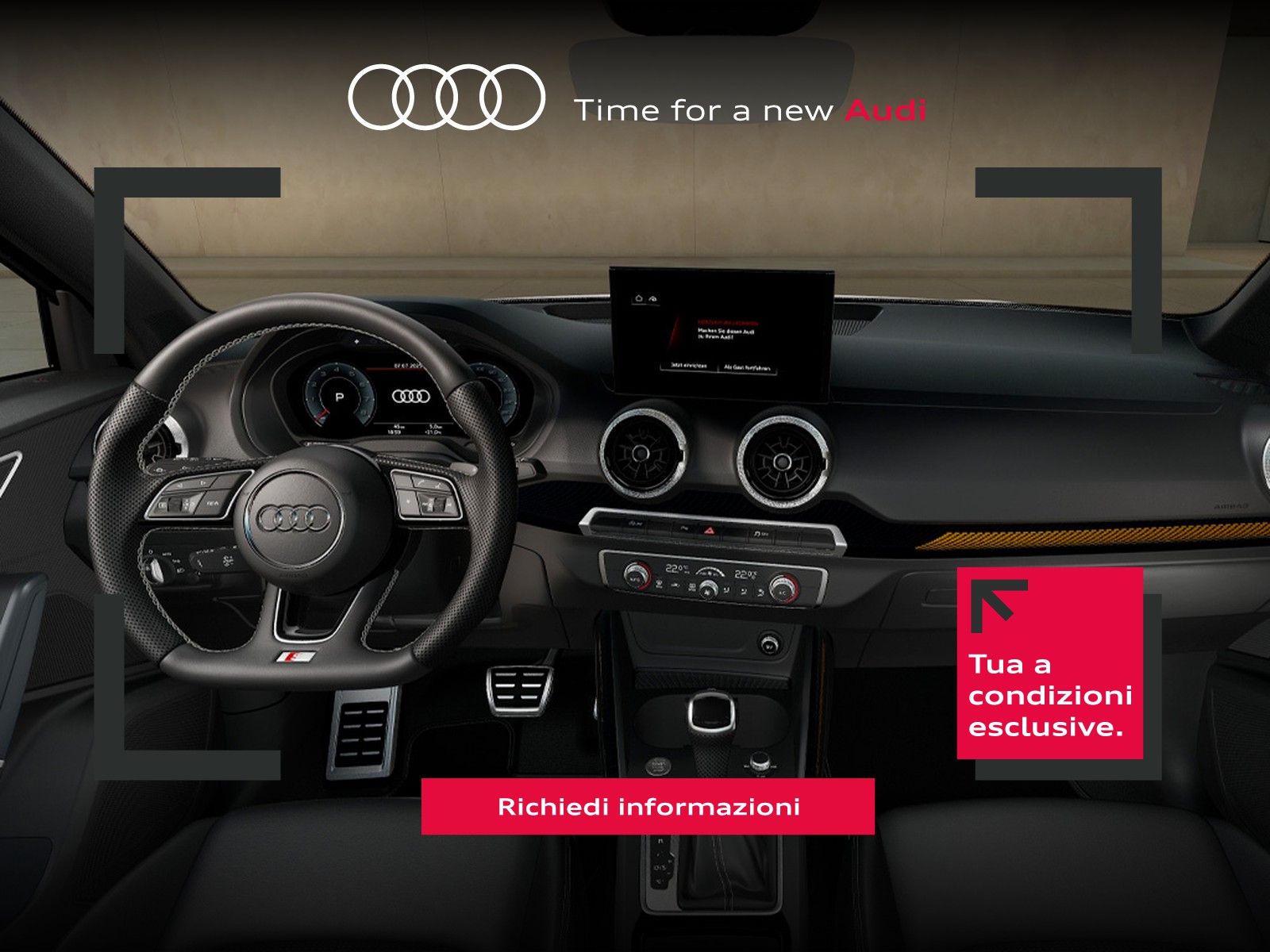 Audi Q2 35 1.5 tfsi identity black s-tronic