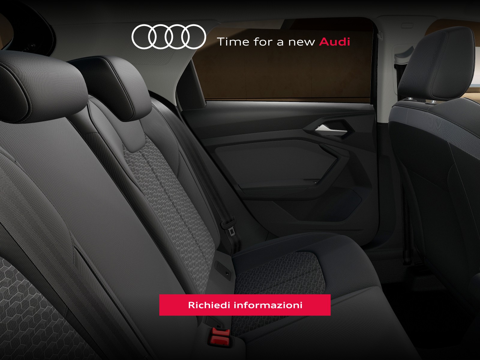 Audi A1 sportback 30 1.0 tfsi identity black 116cv s-tronic