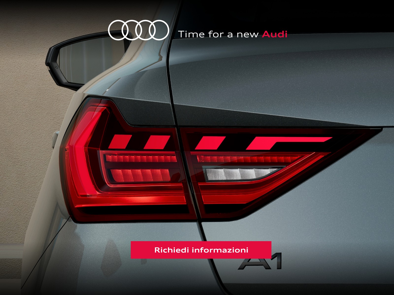 Audi A1 sportback 30 1.0 tfsi identity black 116cv s-tronic