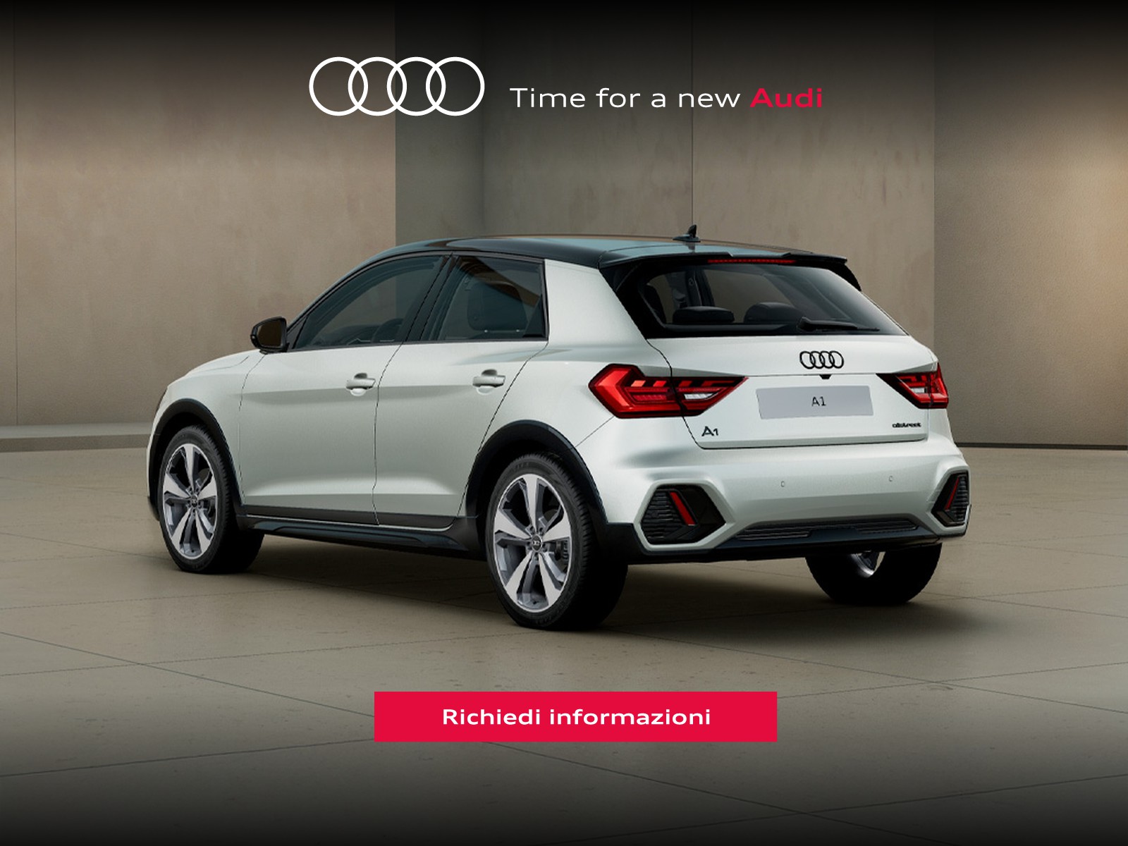 Audi A1 allstreet 30 1.0 tfsi identity contrast 116cv s tronic