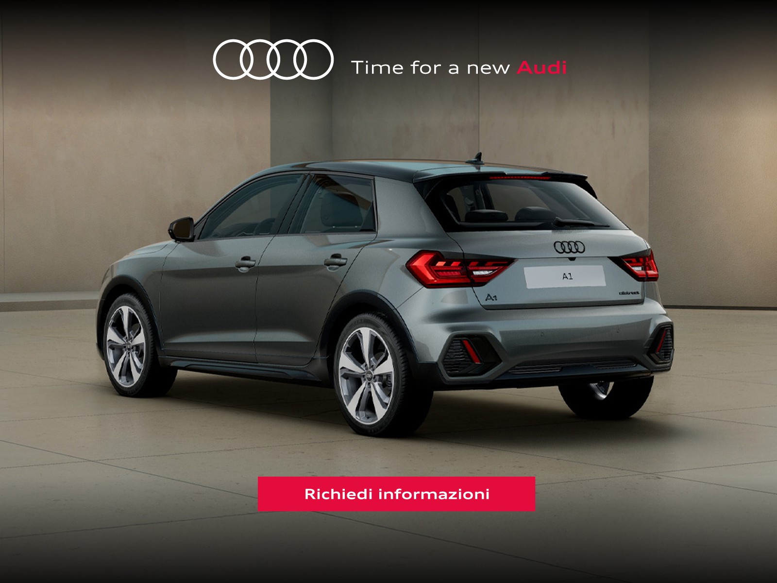 Audi A1 allstreet 30 1.0 tfsi identity contrast 116cv s tronic
