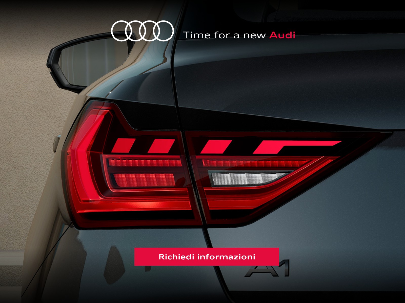 Audi A1 sportback 30 1.0 tfsi identity black 116cv