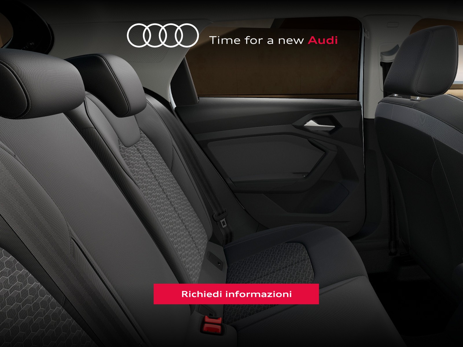 Audi A1 sportback 30 1.0 tfsi identity black 116cv s-tronic