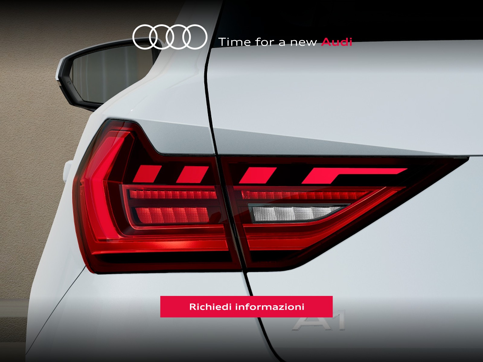 Audi A1 sportback 30 1.0 tfsi identity black 116cv s-tronic