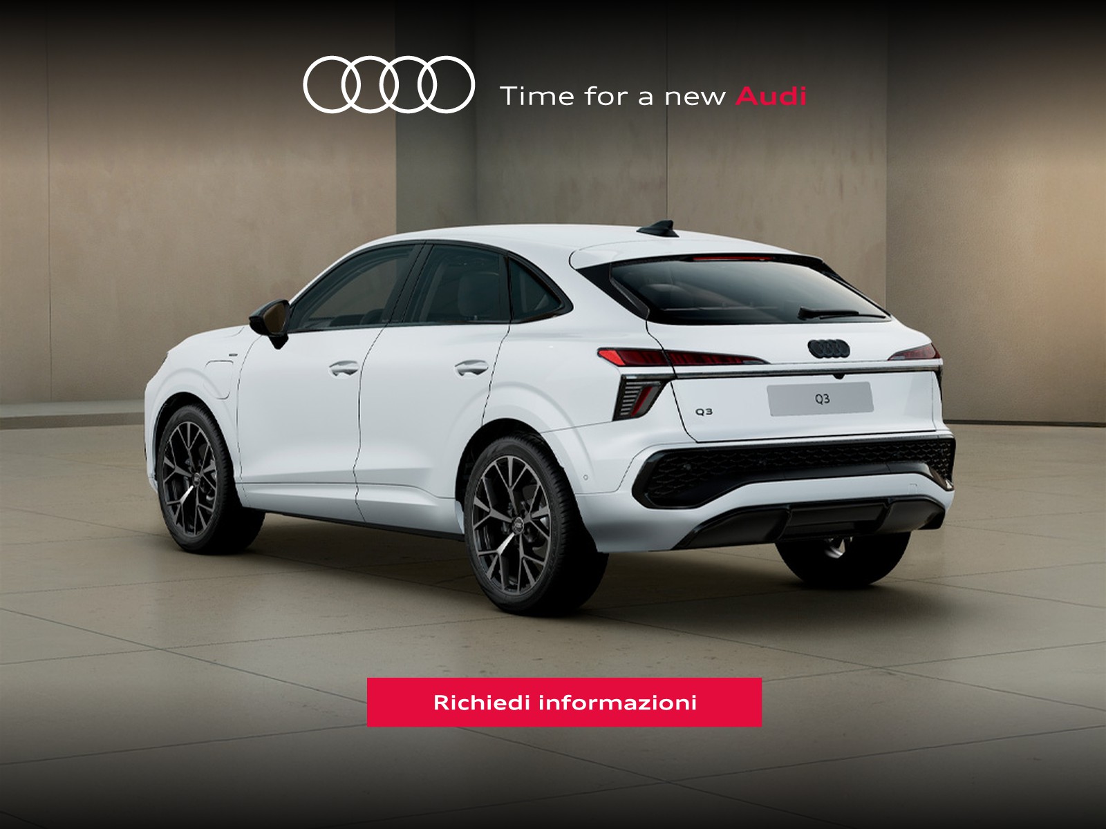 Audi Q3 sportback 1.5 e-hybrid s line edition 272cv stronic