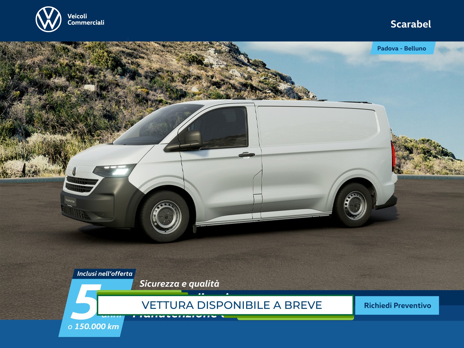 Volkswagen VIC T7 Transporter Transporter  furg PC110ant A8