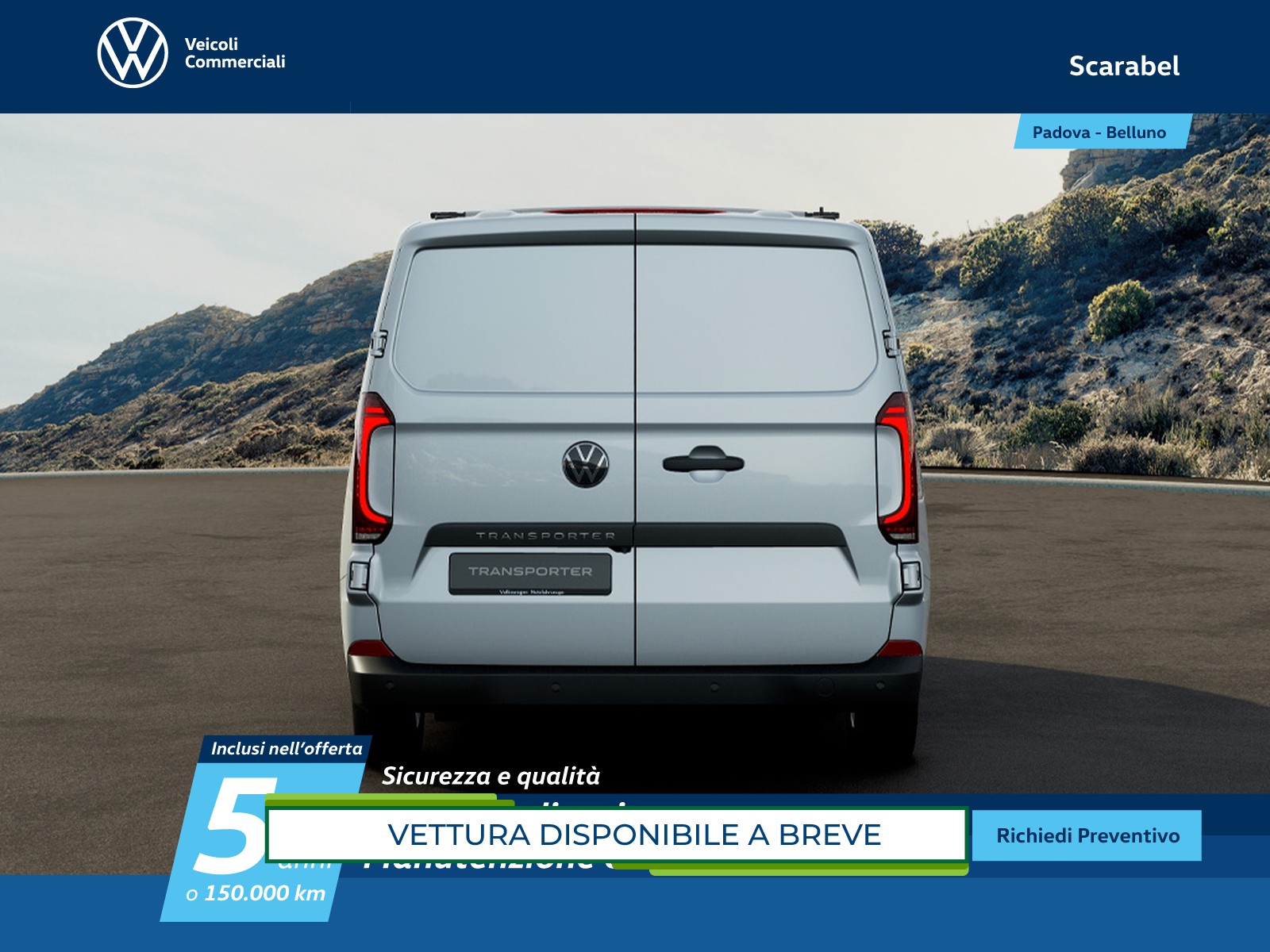 Volkswagen VIC T7 Transporter Transporter  furg PC110ant A8