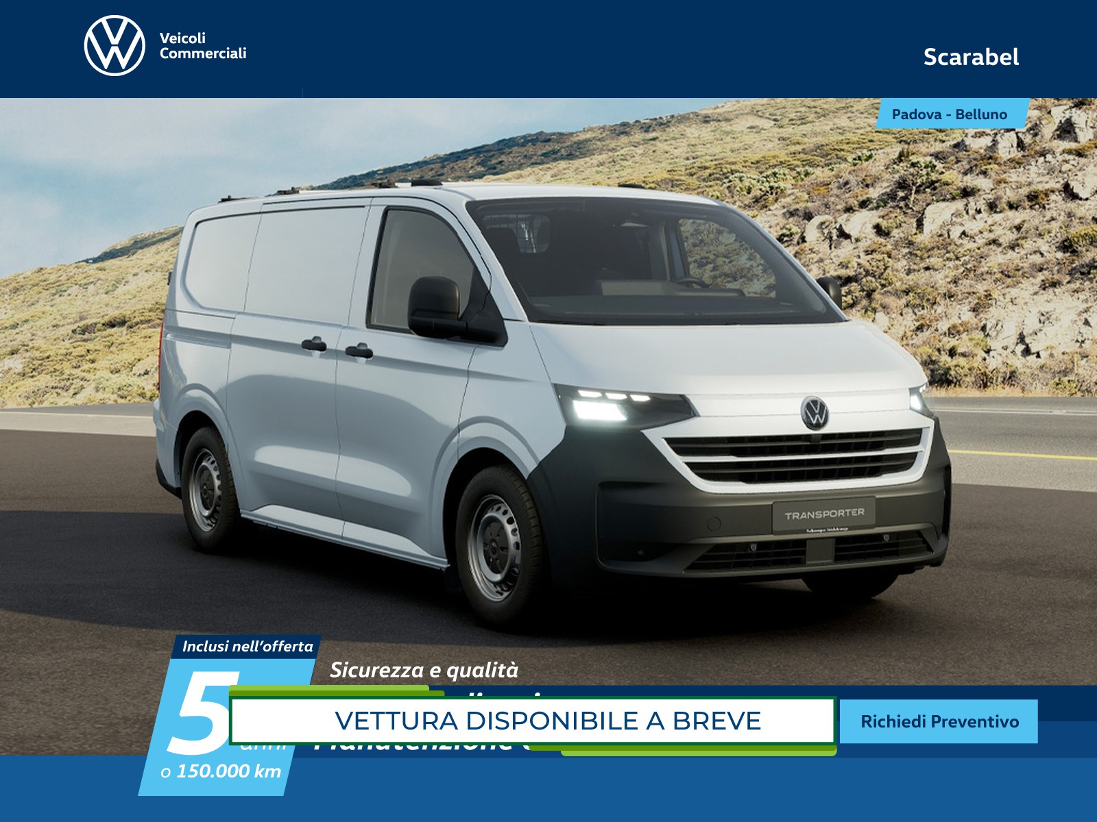 Volkswagen VIC T7 Transporter Transporter  furg PC110ant A8