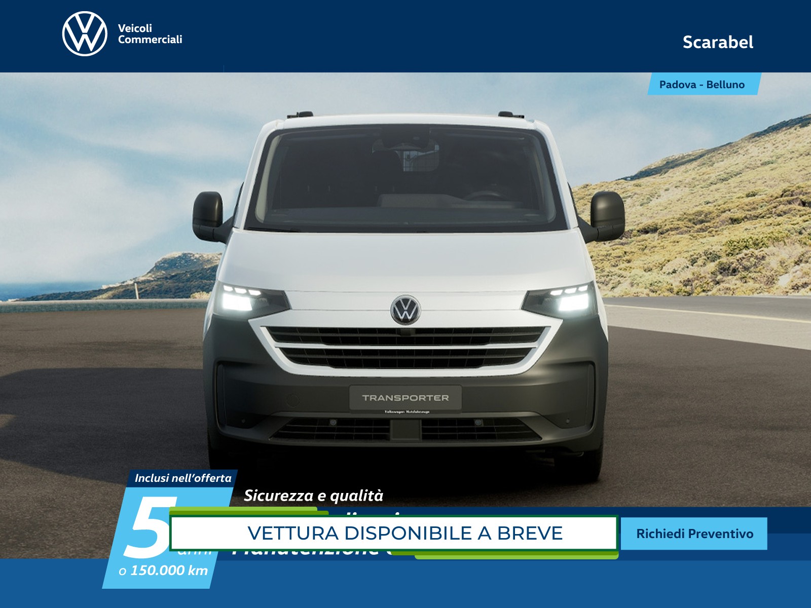 Volkswagen VIC T7 Transporter Transporter  furg PC110ant A8