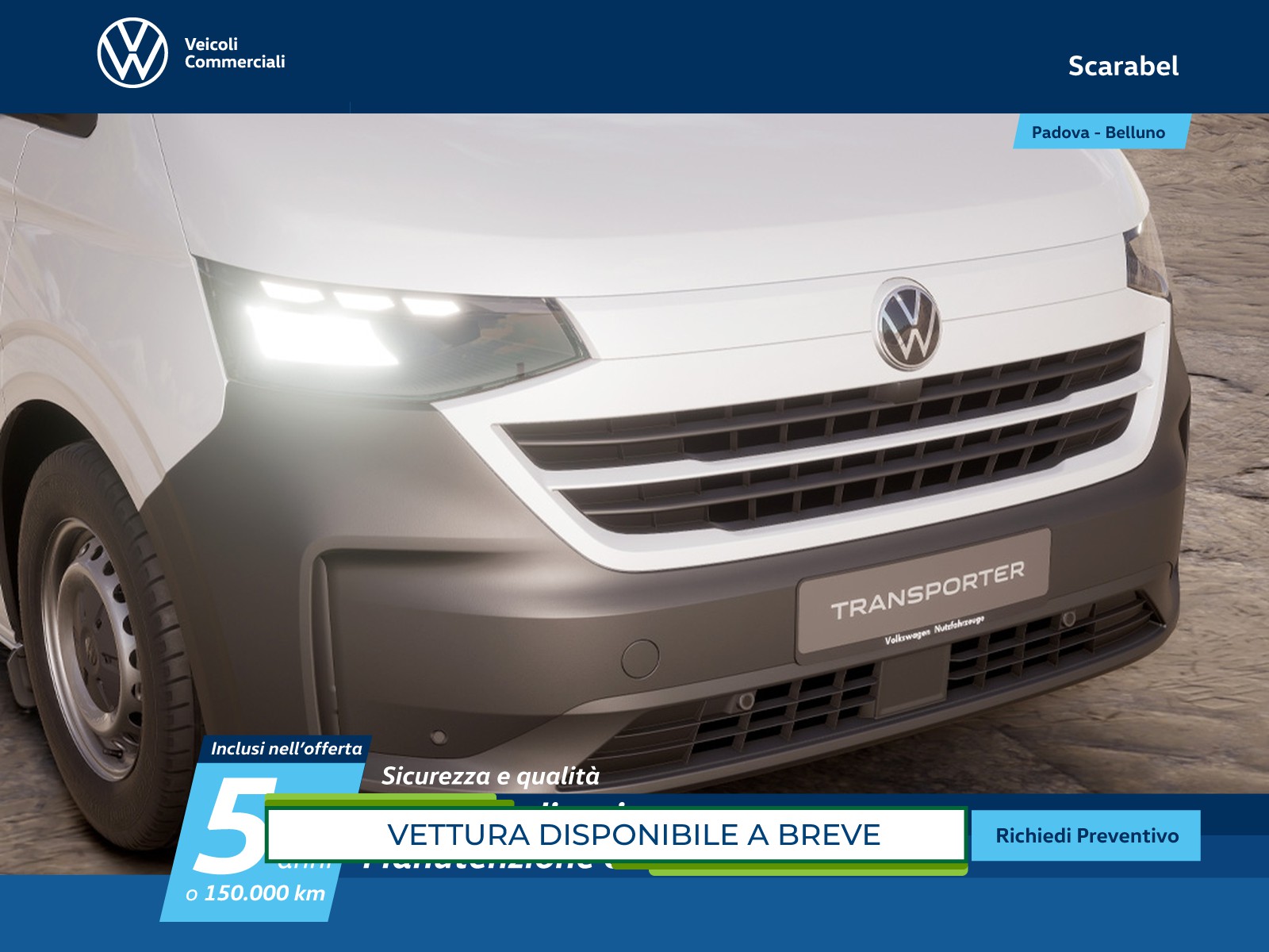 Volkswagen VIC T7 Transporter Transporter  furg PC110ant A8