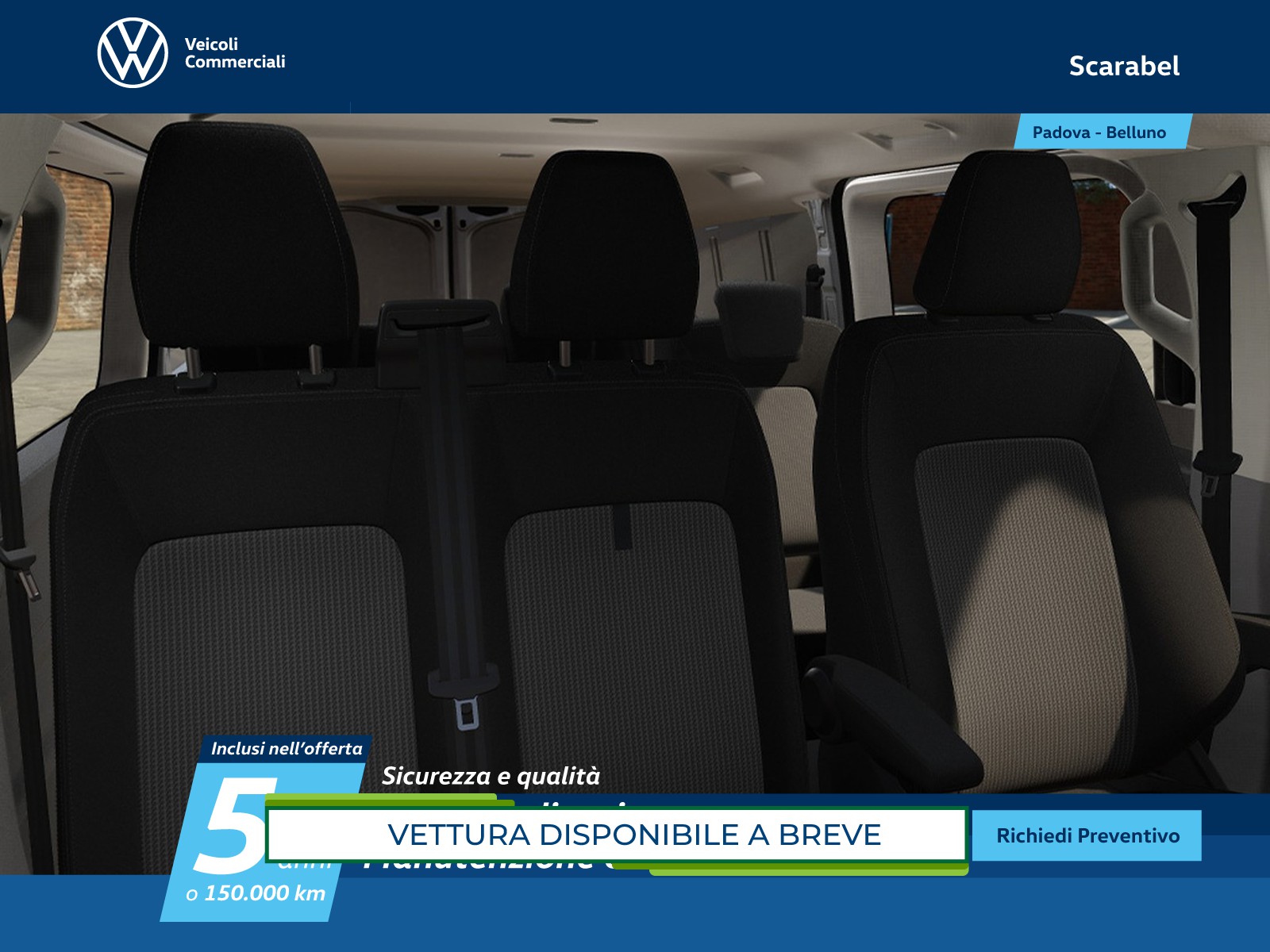 Volkswagen VIC T7 Transporter t7 32 kombi n1 2.0 tdi 150cv l2 auto