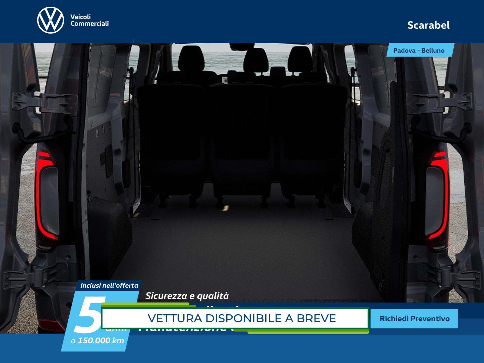 Volkswagen VIC T7 Transporter t7 32 kombi n1 2.0 tdi 150cv l2 auto