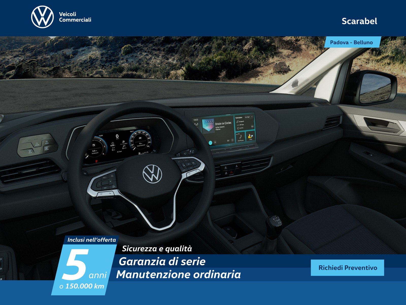 Volkswagen VIC Caddy cargo 2.0 tdi scr 102cv business