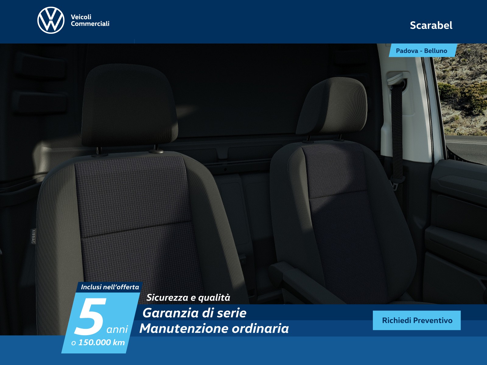 Volkswagen VIC Caddy cargo 2.0 tdi scr 102cv business