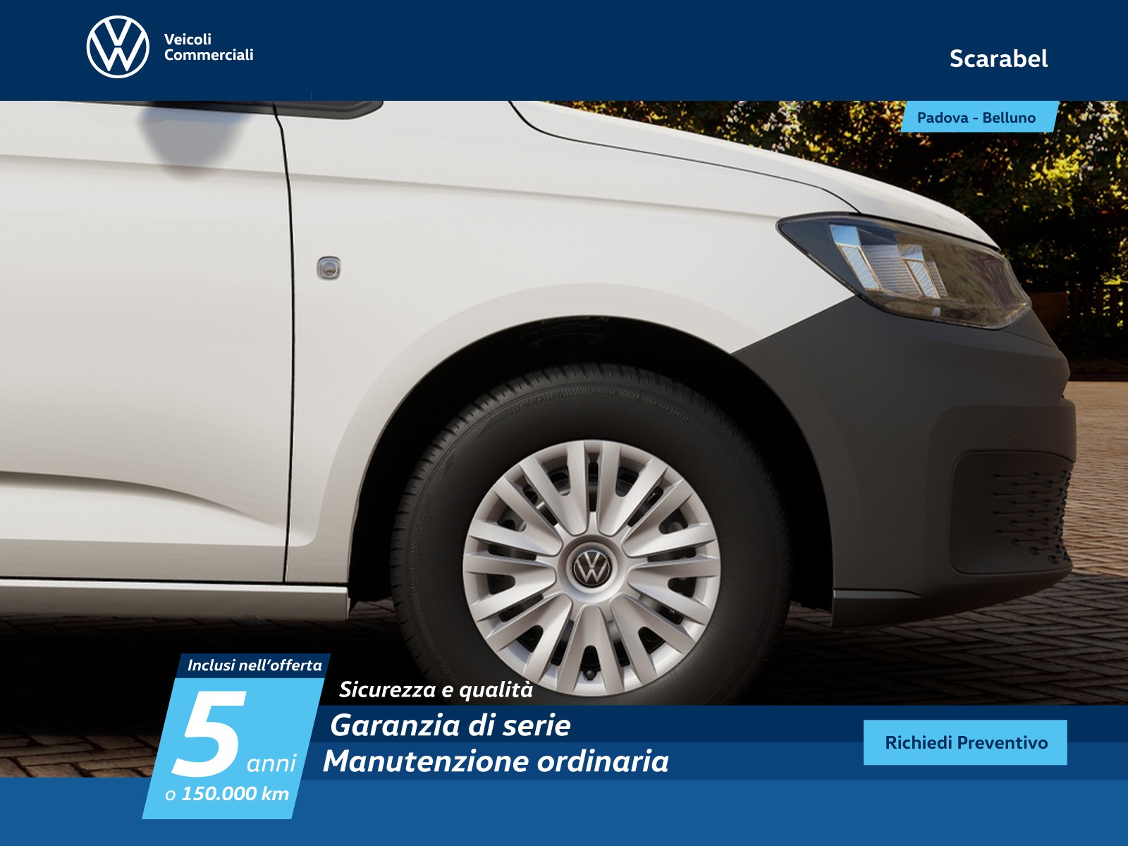 Volkswagen VIC Caddy cargo 2.0 tdi scr 102cv business
