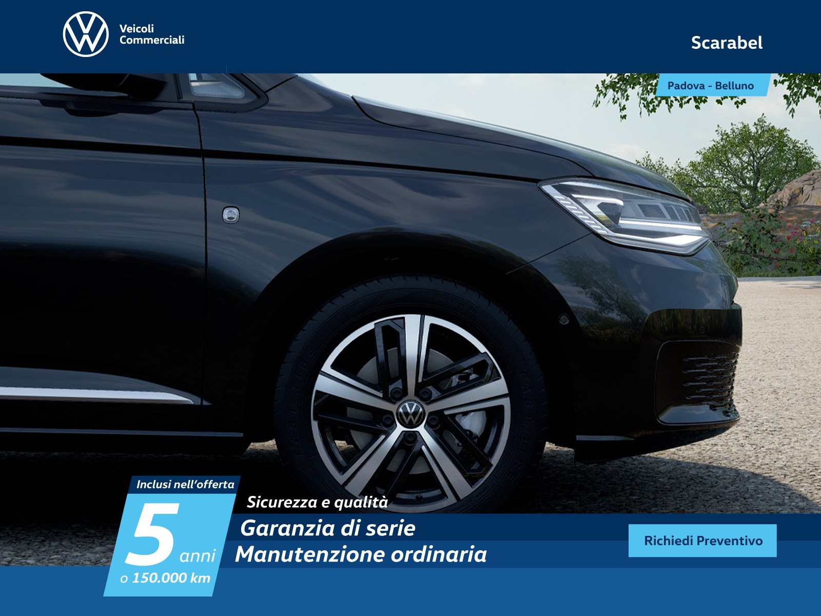 Volkswagen VIC Caddy 1.5 phev 150cv style dsg