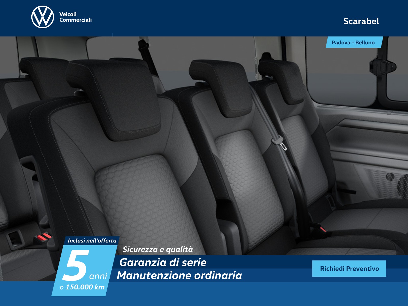 Volkswagen VIC T7 Caravelle t7 2.0 tdi 150cv awd life l1 auto