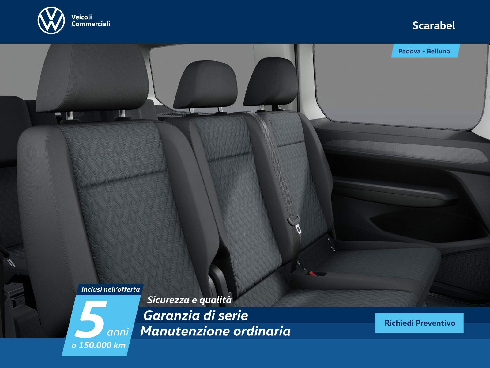 Volkswagen VIC Caddy maxi 2.0 tdi 122cv 4motion life my24