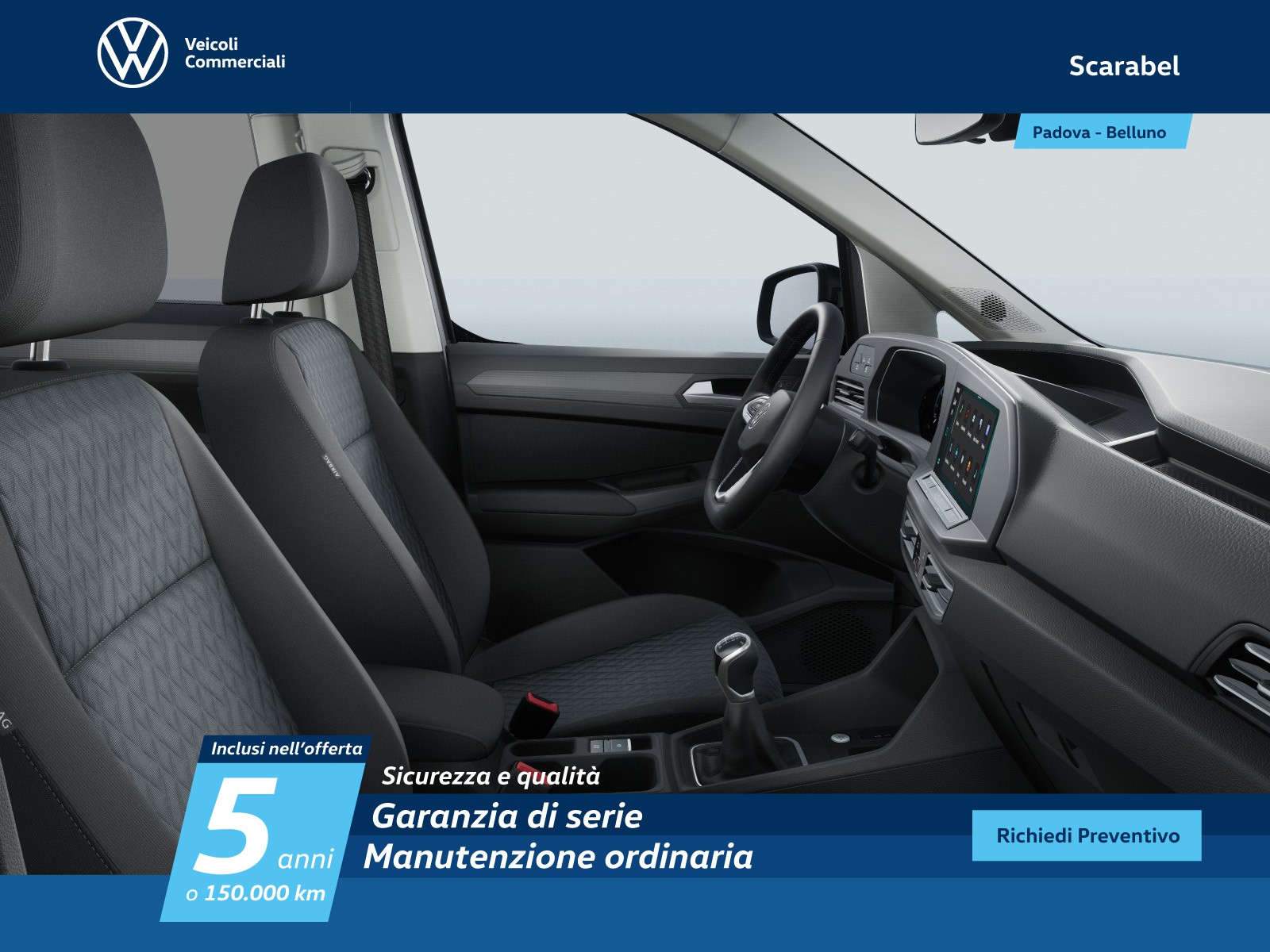 Volkswagen VIC Caddy maxi 2.0 tdi 122cv 4motion life my24