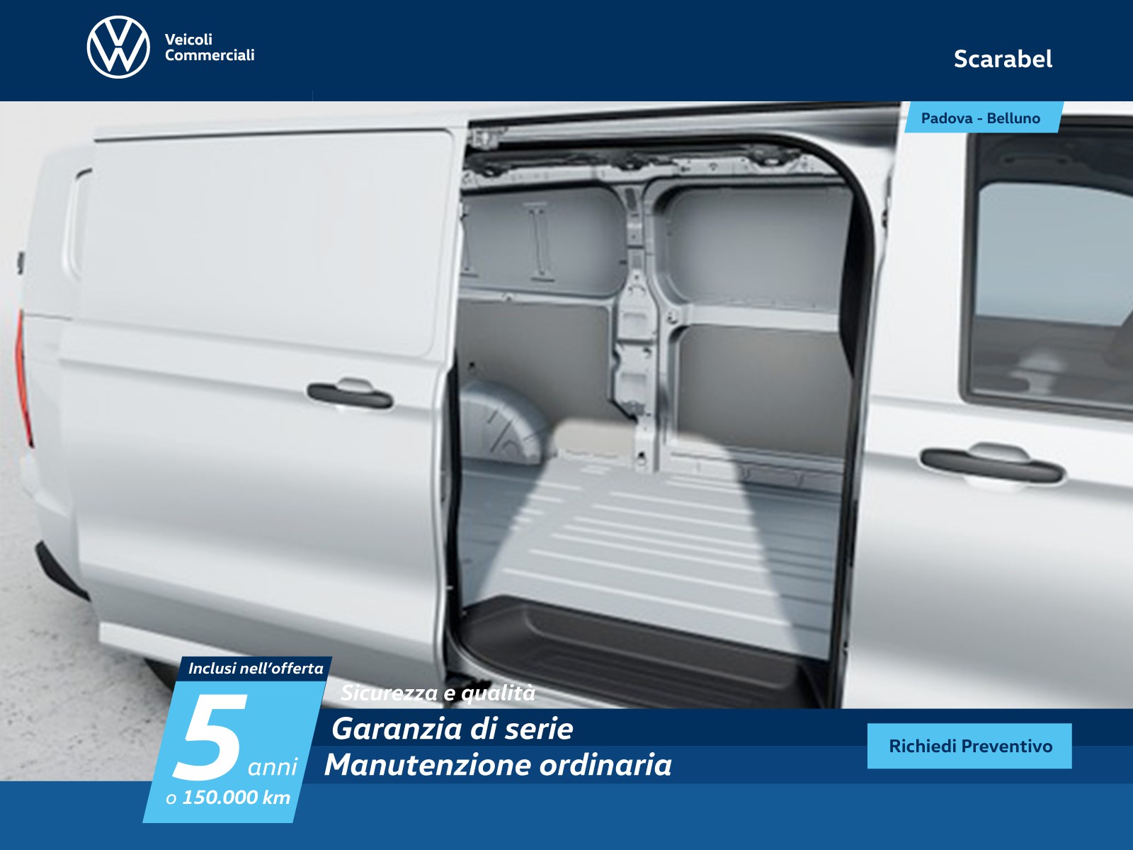 Volkswagen VIC T7 Transporter t7 30 2.0 tdi 150cv l2 auto