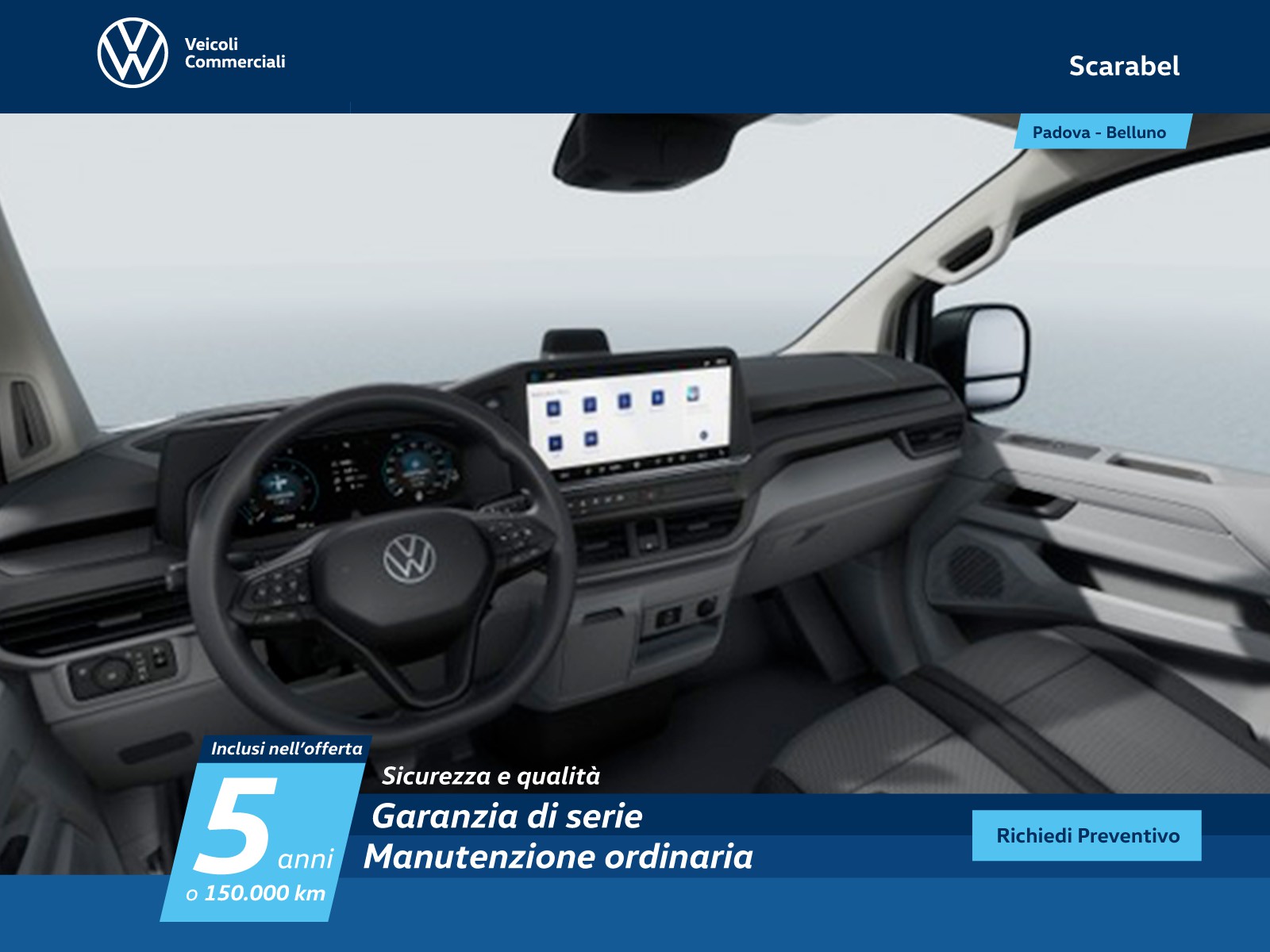 Volkswagen VIC T7 Transporter t7 30 2.0 tdi 150cv l2 auto