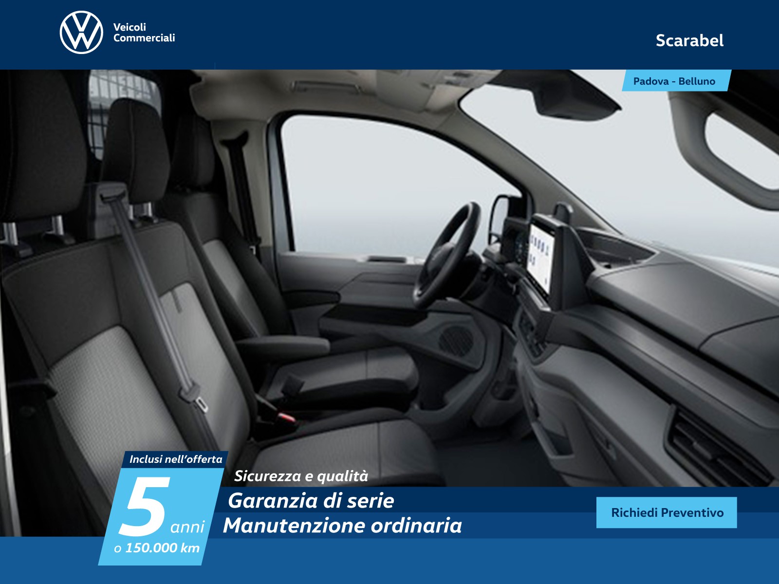 Volkswagen VIC T7 Transporter t7 30 2.0 tdi 150cv l2 auto