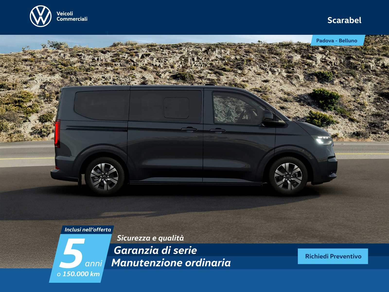 Volkswagen VIC T7 Caravelle t7 2.0 tdi 170cv life l1 auto