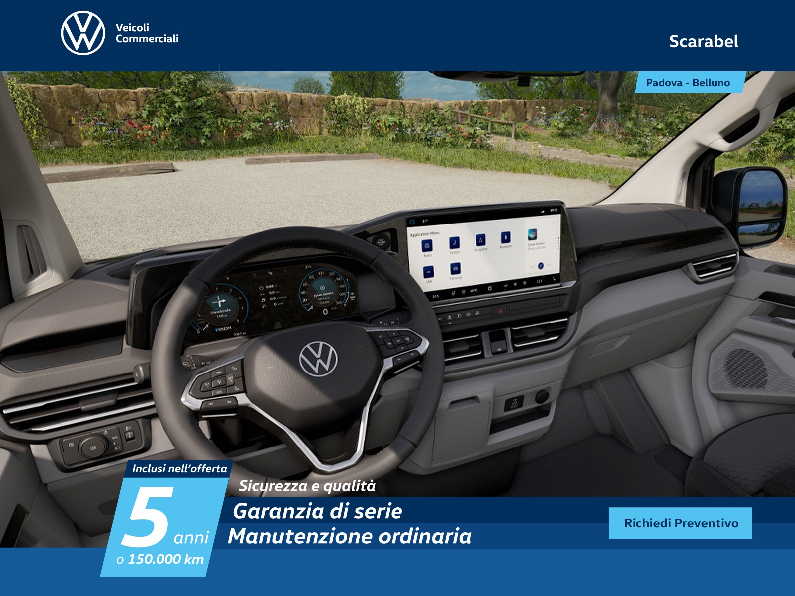 Volkswagen VIC T7 Caravelle t7 2.0 tdi 170cv life l1 auto