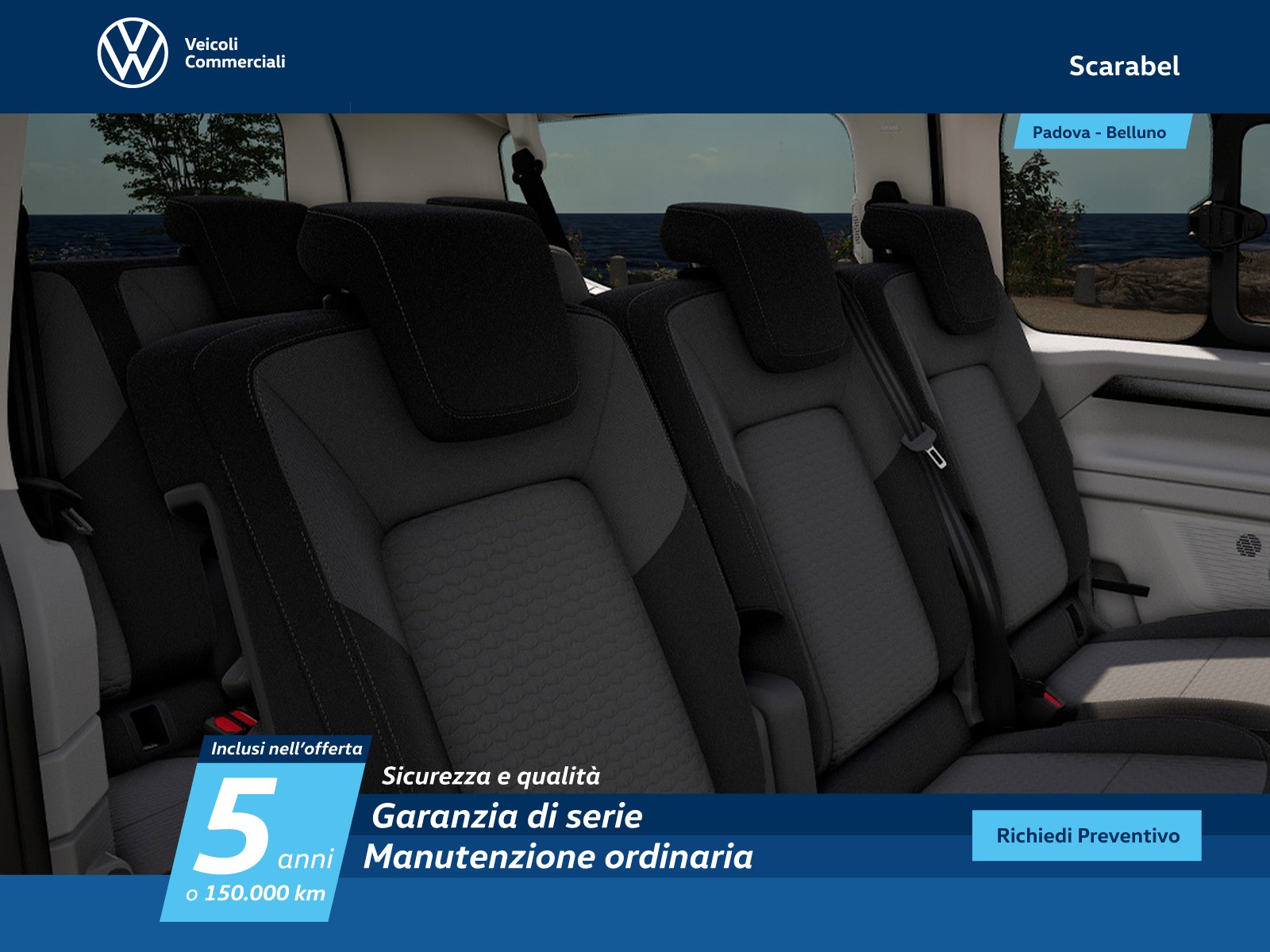 Volkswagen VIC T7 Caravelle t7 2.0 tdi 170cv life l1 auto