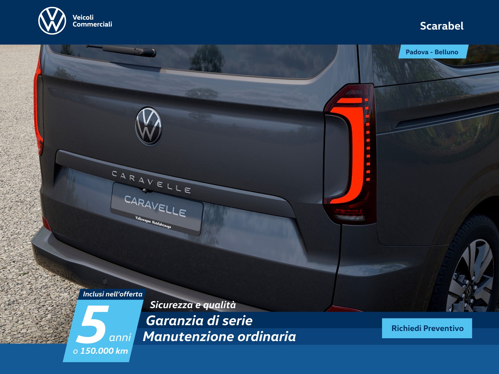 Volkswagen VIC T7 Caravelle t7 2.0 tdi 170cv life l1 auto