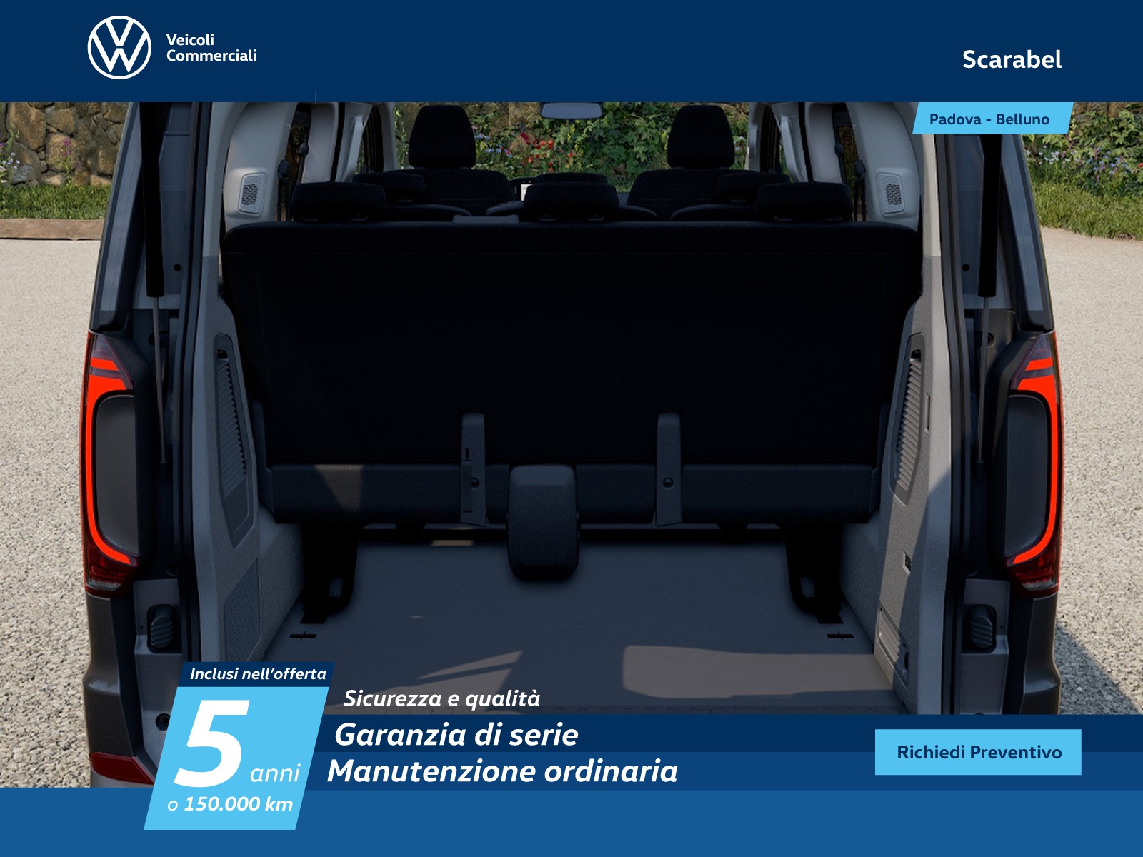 Volkswagen VIC T7 Caravelle t7 2.0 tdi 170cv life l1 auto