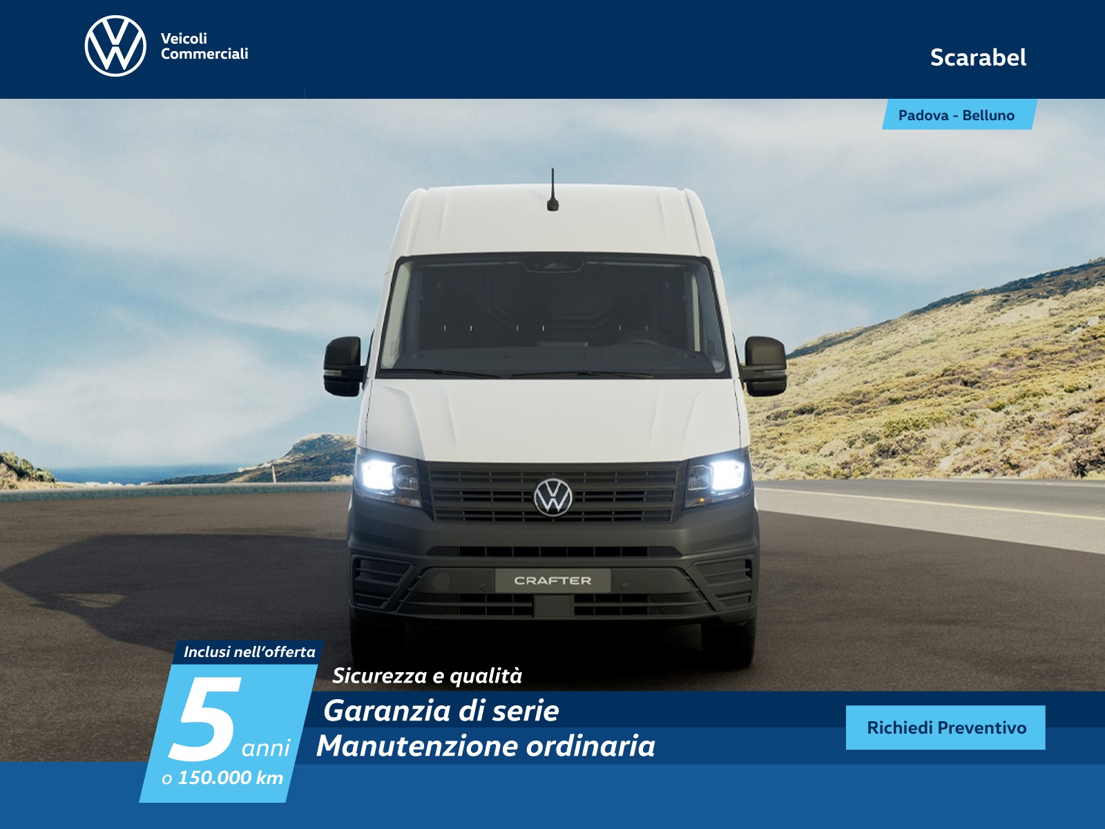 Volkswagen VIC Crafter 35 2.0 tdi 140cv l3h3 business