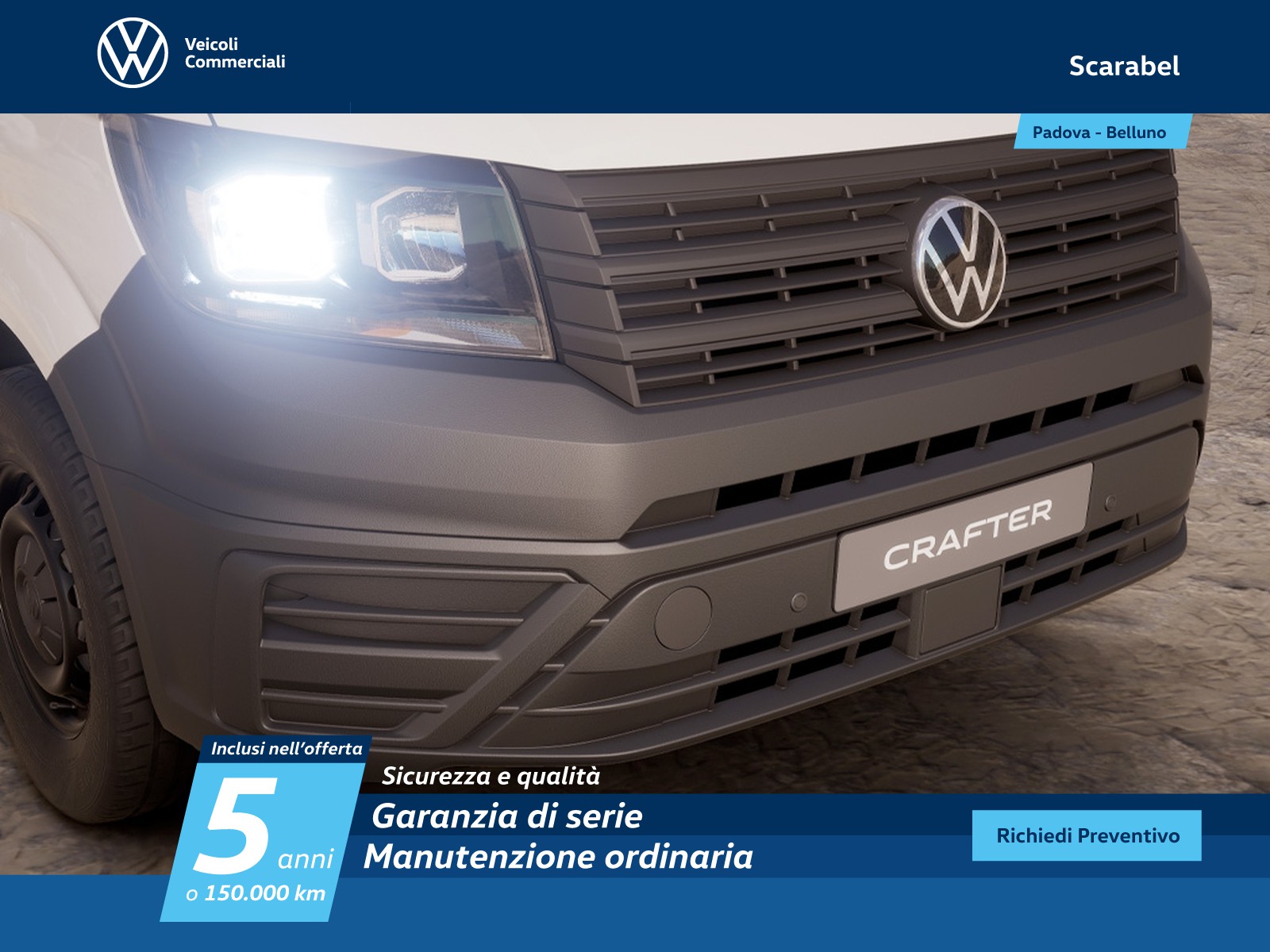 Volkswagen VIC Crafter 35 2.0 tdi 140cv l3h3 business