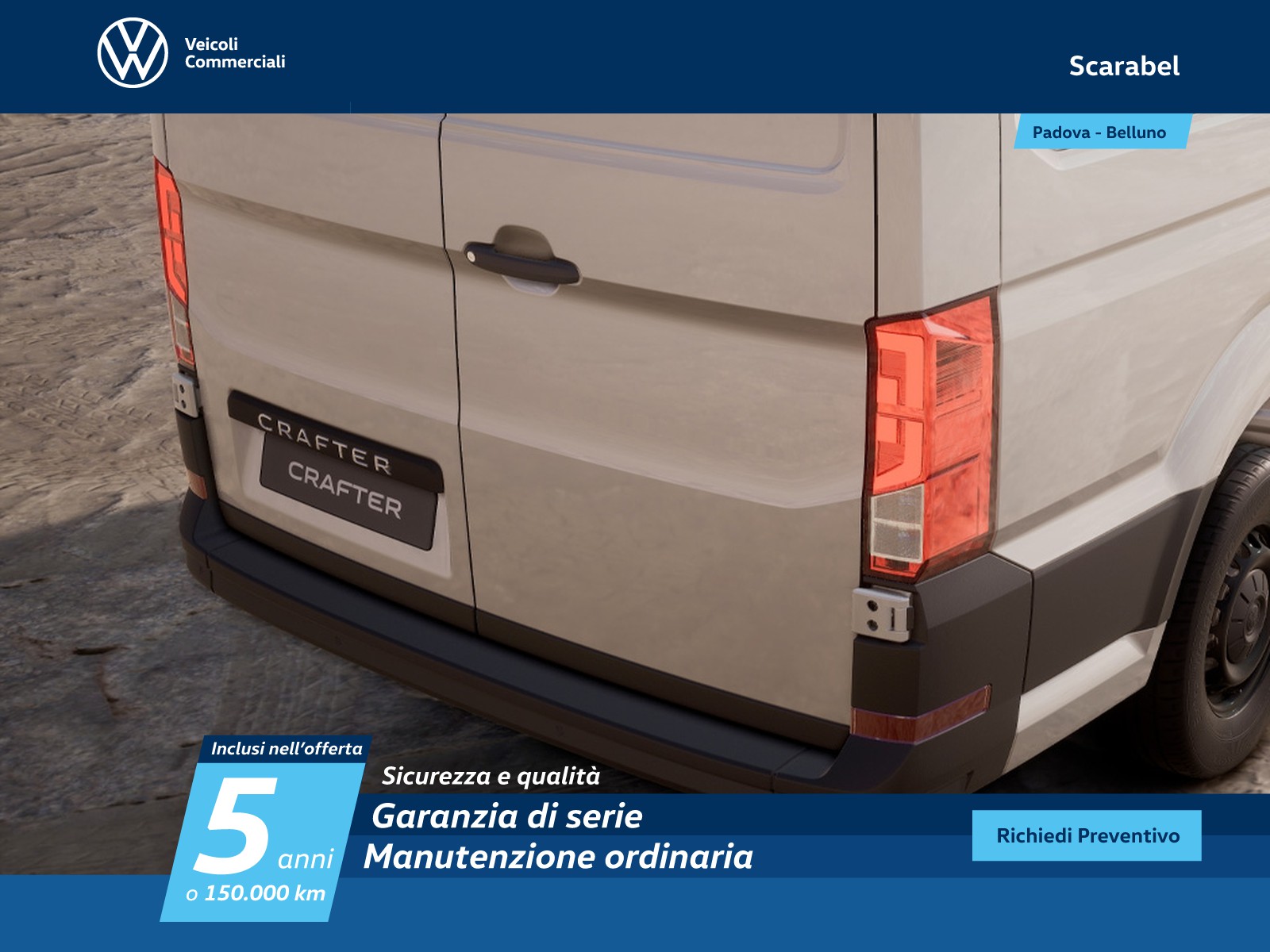 Volkswagen VIC Crafter 35 2.0 tdi 140cv l3h3 business