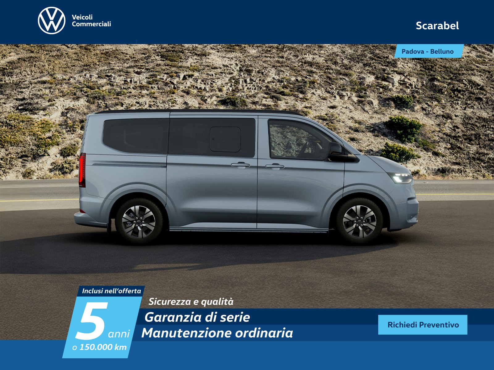 Volkswagen VIC T6 Kombi Caravelle    LIFE PC125 intA8